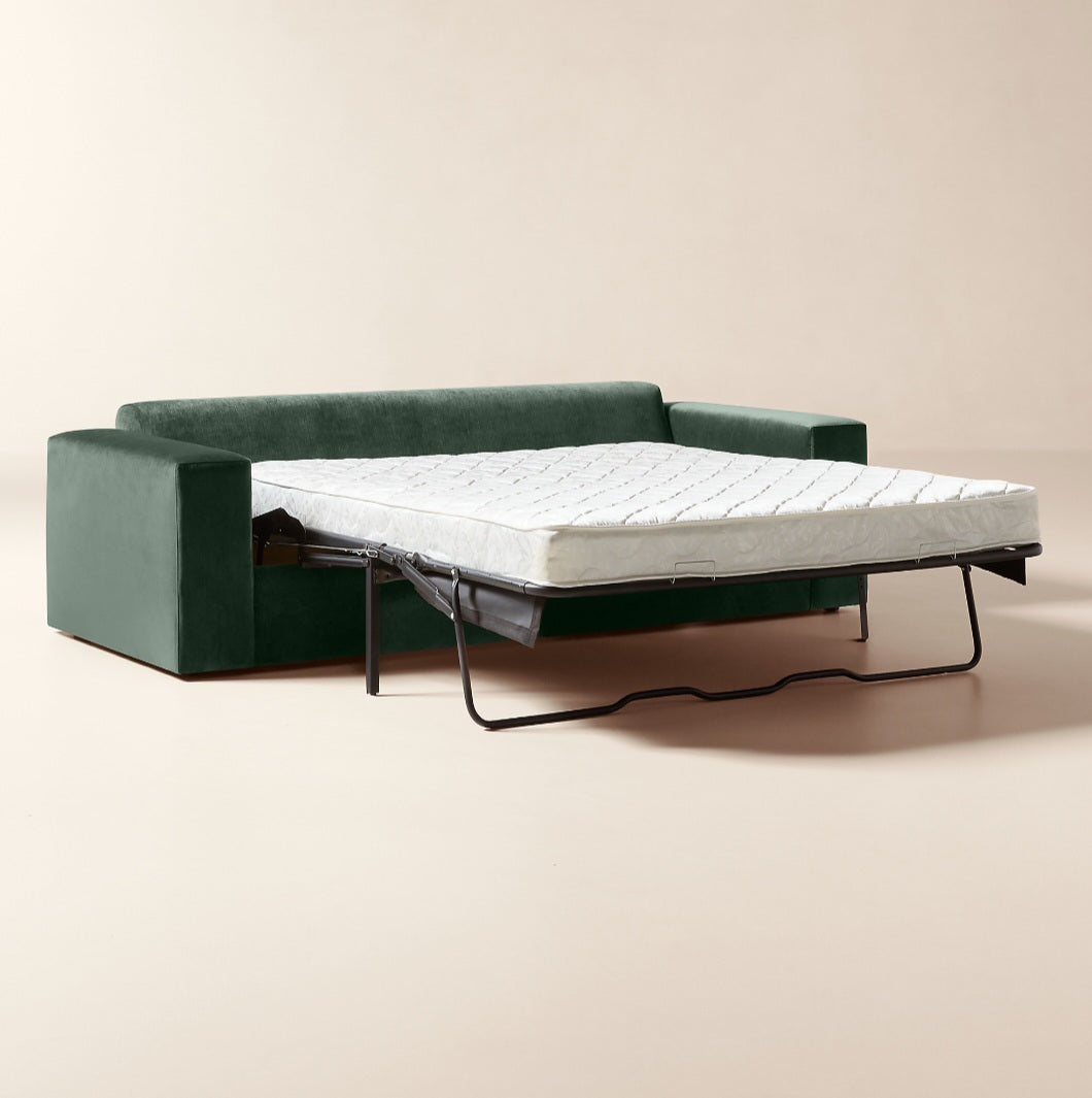 THE ONE × Berkeley — Jade Performance Velvet Sleeper 
91" Sleeper Sofa