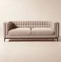 THE ONE × Ambroise — Light Taupe Velvet Sofa