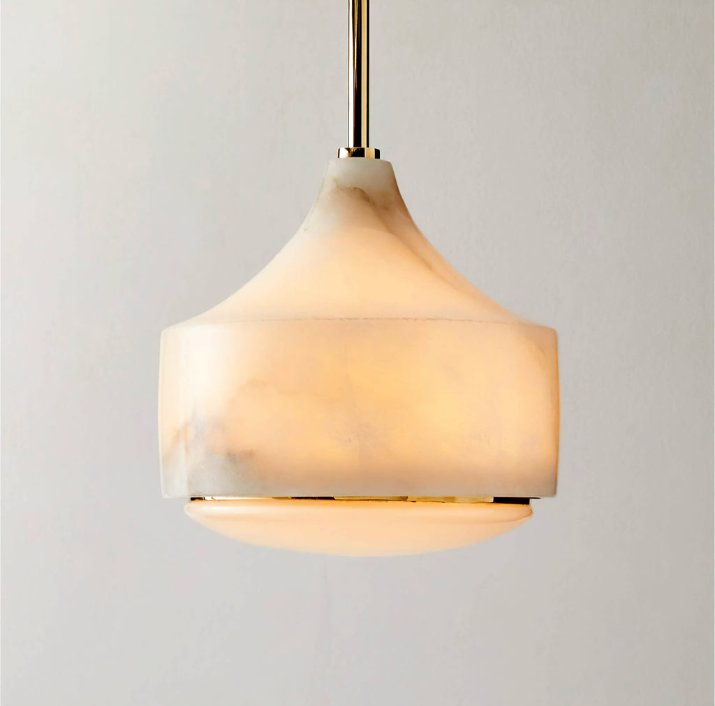 THE ONE × Groove — Alabaster Pendant Light
