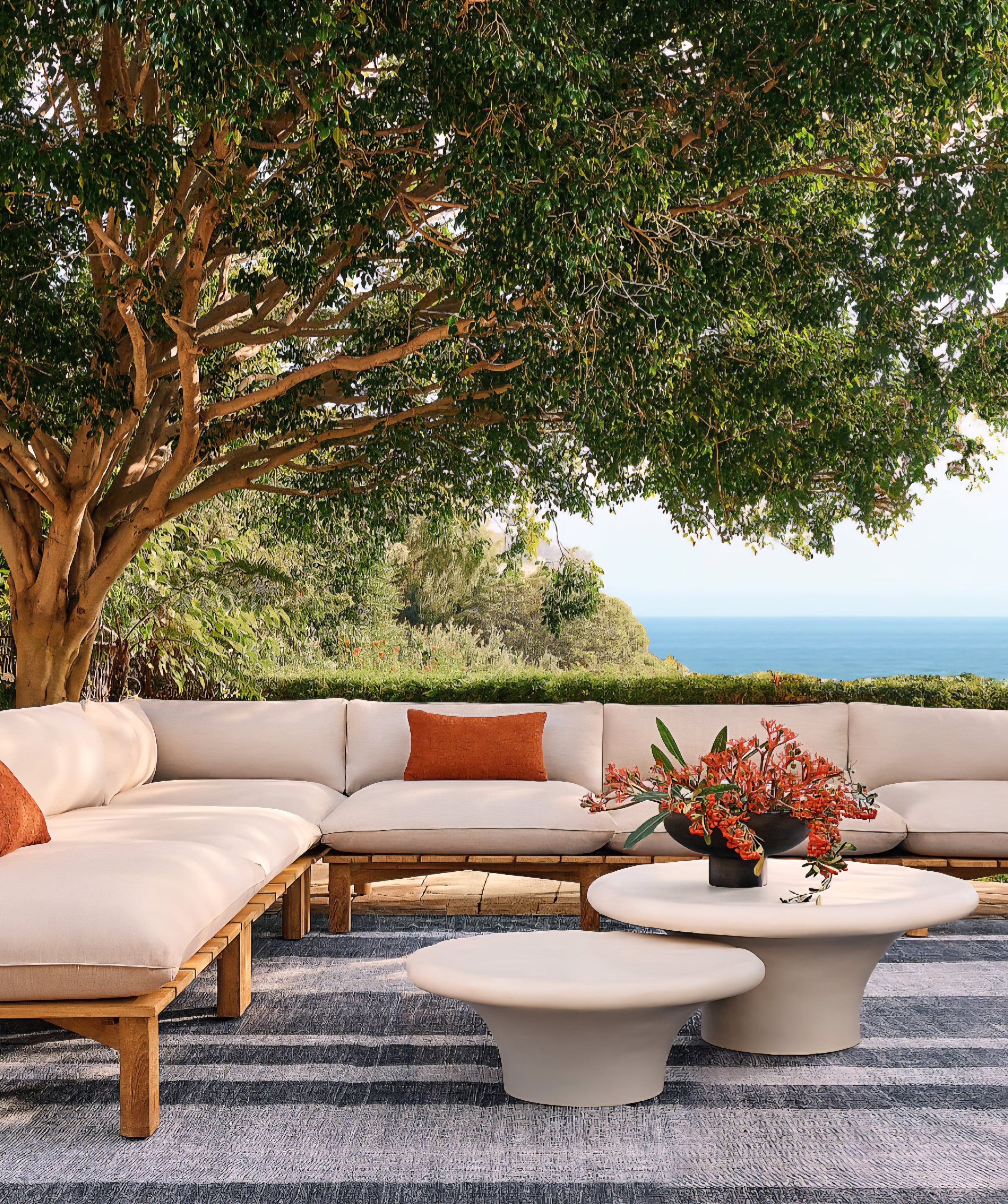 THE ONE × Pompeo — Cast Resin Coffee Table