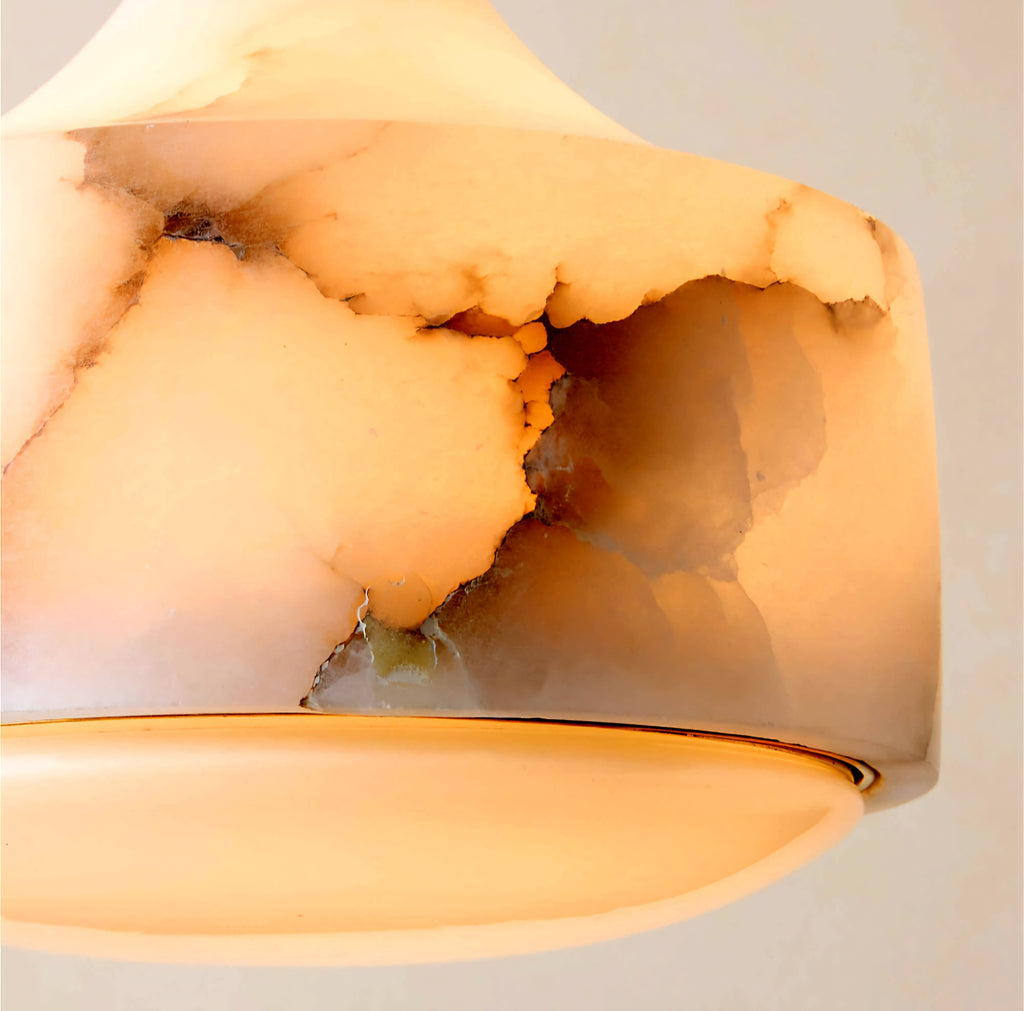 THE ONE × Groove — Alabaster Pendant Light