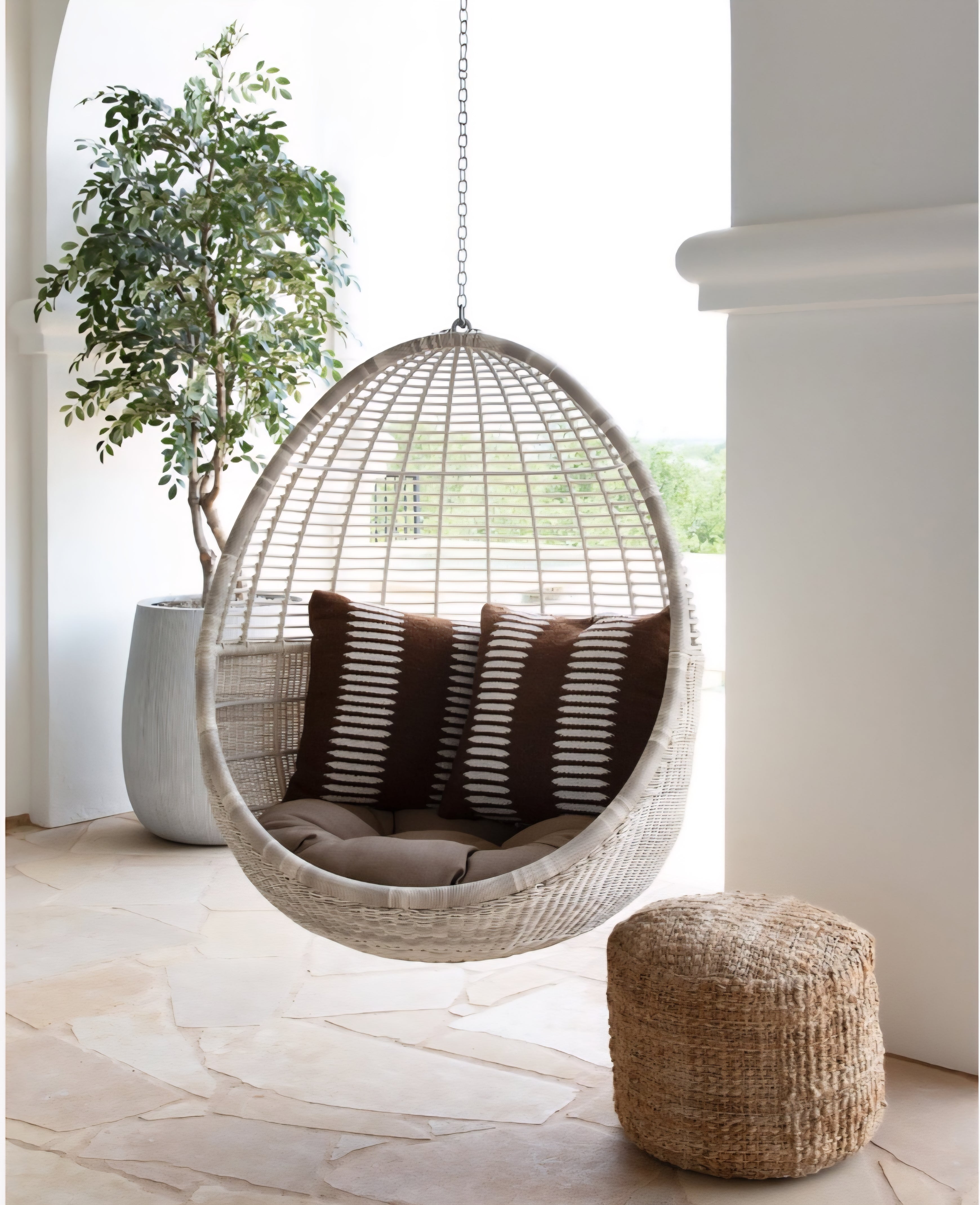 THE ONE × Pod — The Float Hanging Chair
