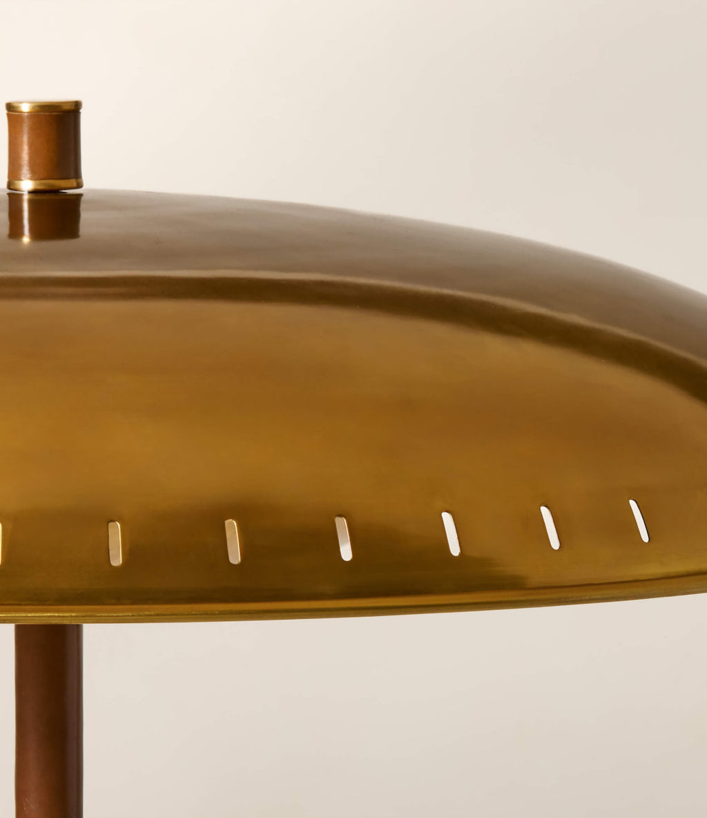 THE ONE × Atelier — Aged Brass Floor Lamp