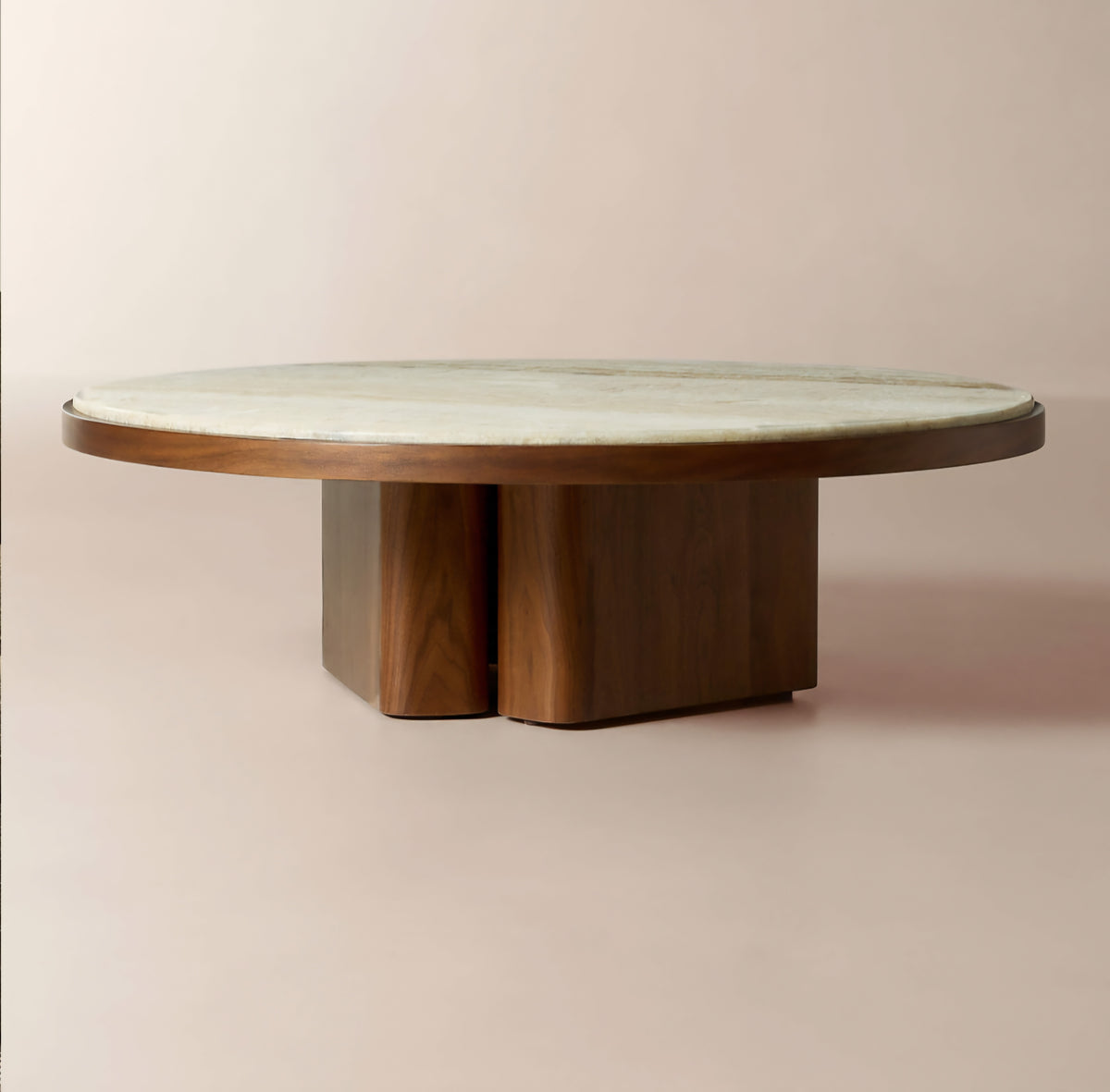 THE ONE × Rio — Onyx and Walnut Coffee Table