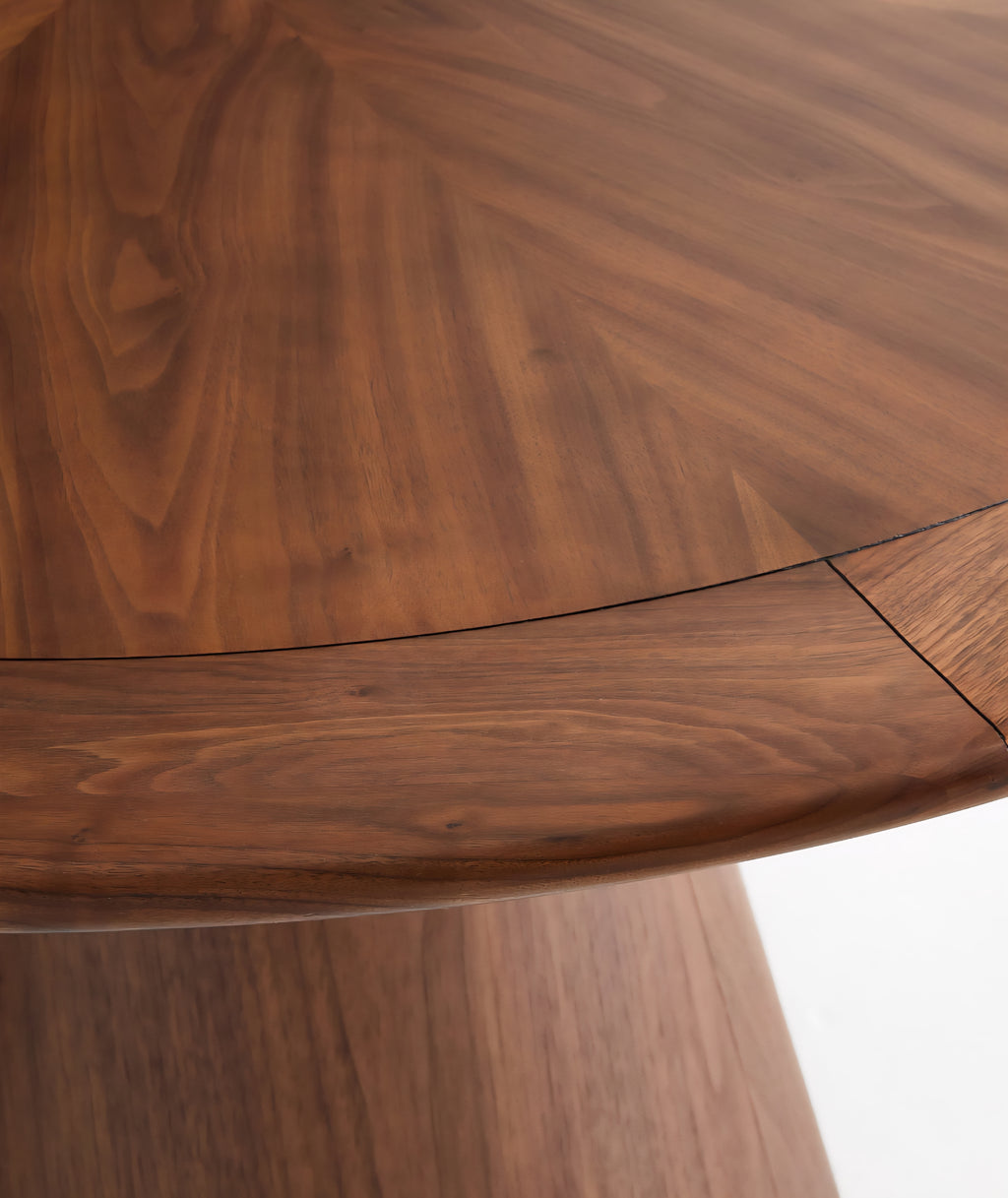 THE ONE × Pedestal — Wood Dining Table