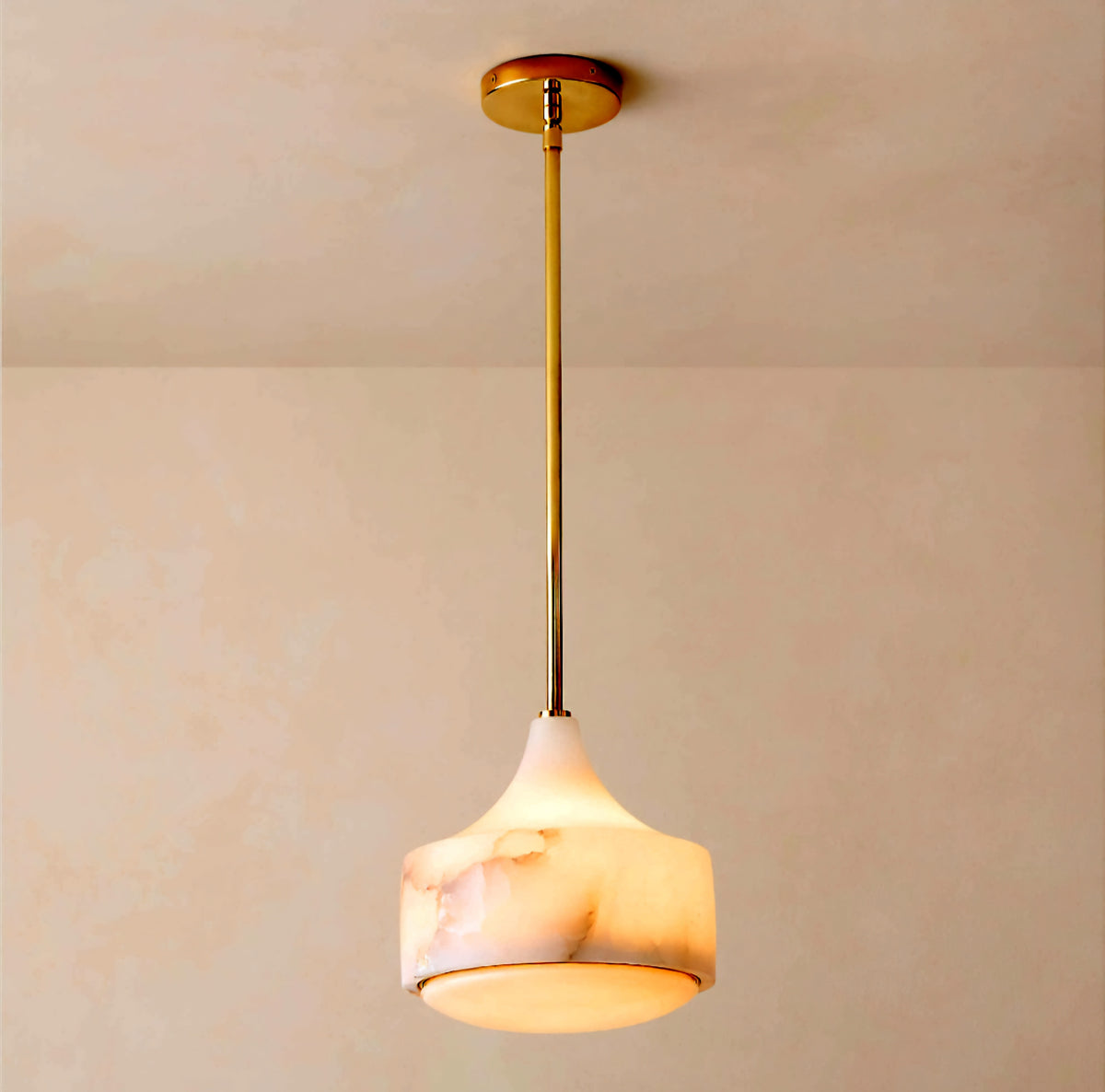 THE ONE × Groove — Alabaster Pendant Light