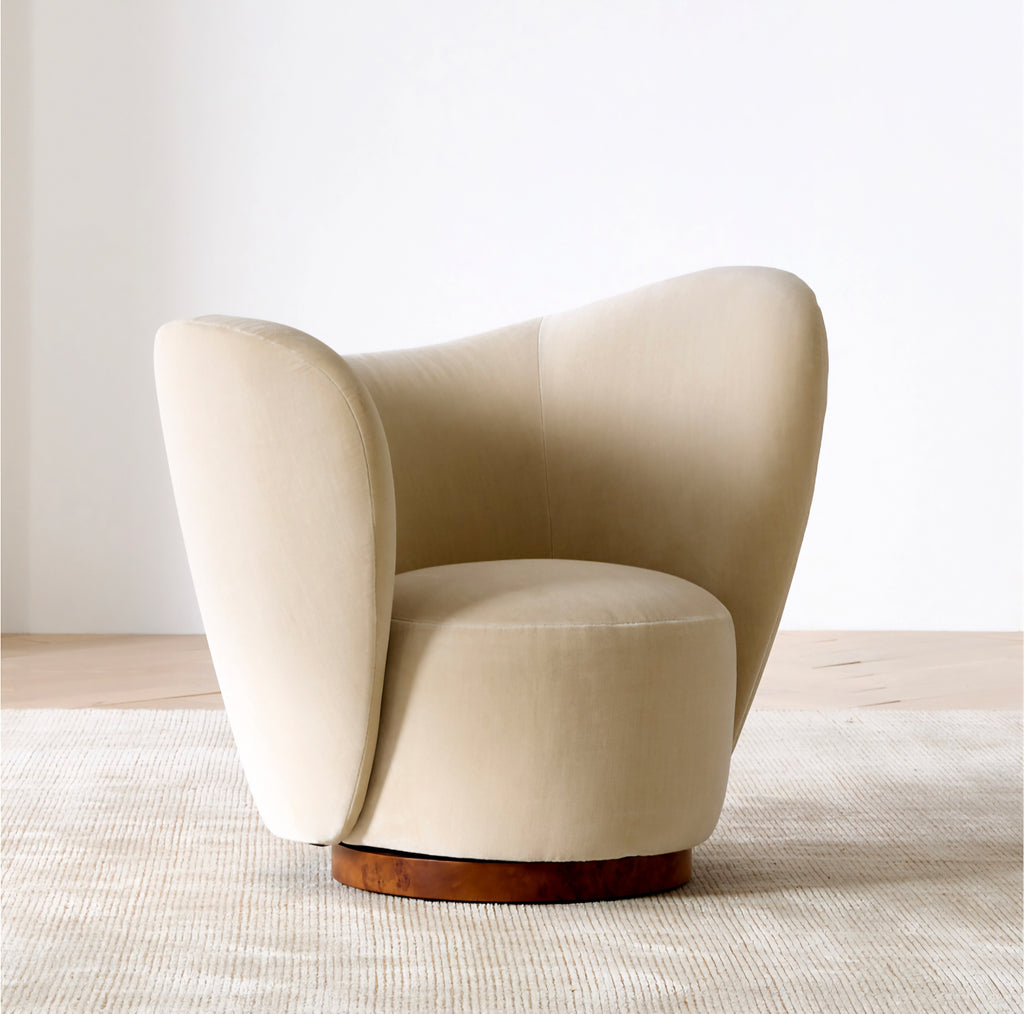 THE ONE × Salon — Swivel Accent Chair by Laura Harrier & Tiffany Howell