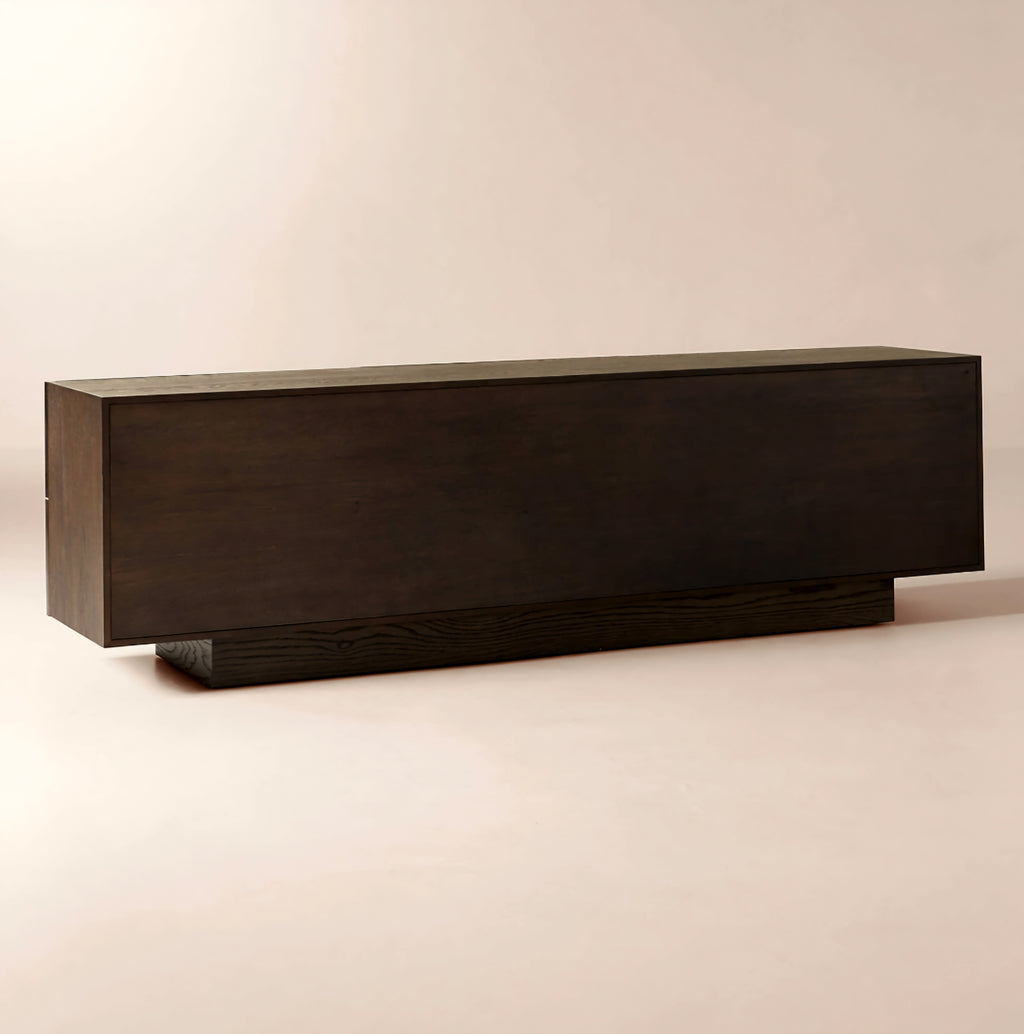 THE ONE × Hudson — Lacquered Dark Brown Wood Dresser