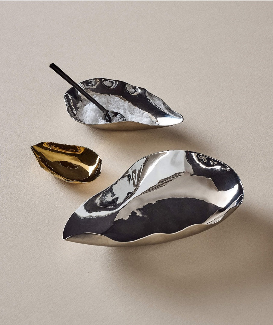 THE ONE × Oyster — Stainless Steel and Brass Pinch Bowl Set