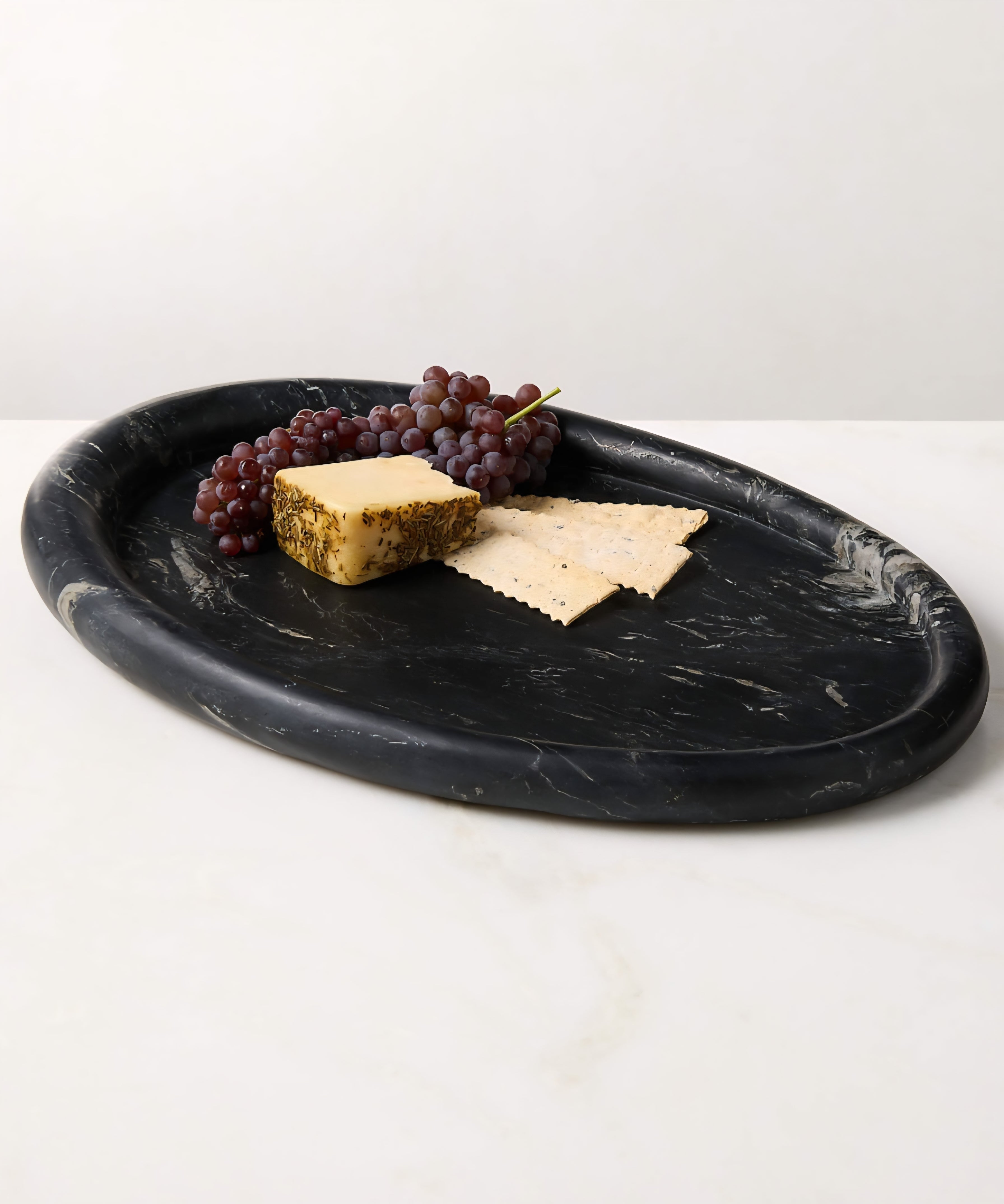 THE ONE × Pave — Oval Marble Serving Tray