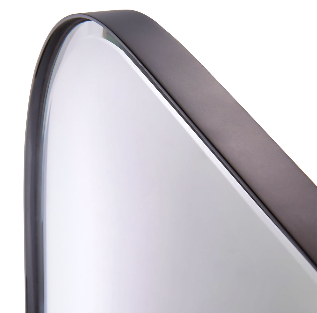 THE ONE × Edge — Walnut Arch Rectangle Floor Mirror