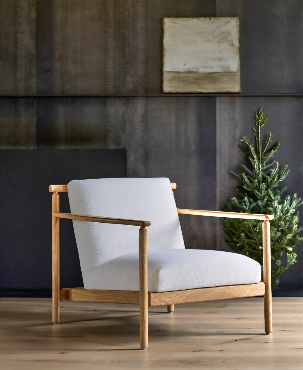 THE ONE × Ojai — Wood Accent Chair