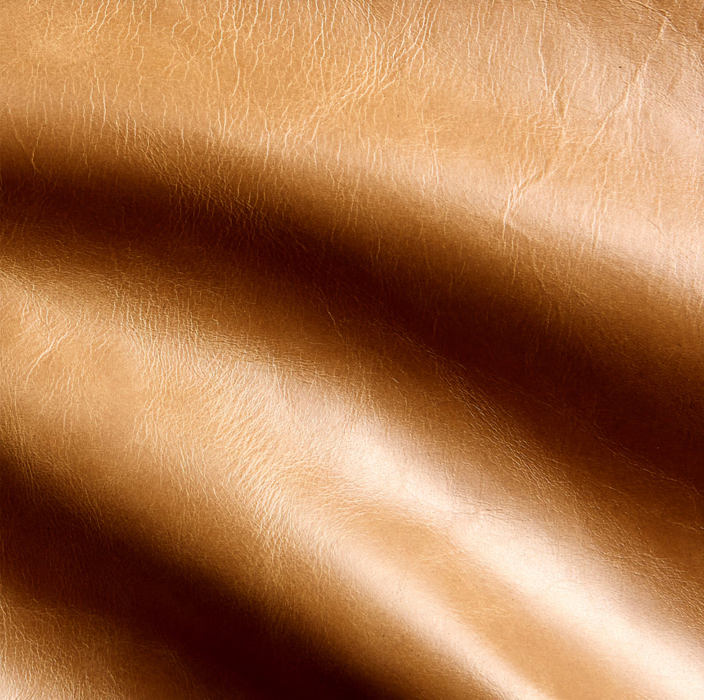 THE ONE × Cavett — Wood and Leather Ottoman