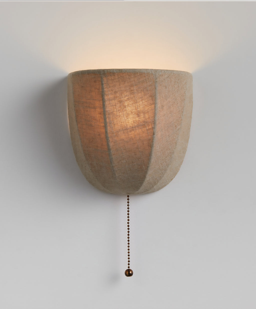 THE ONE × Allegra — Wall Sconce with Linen