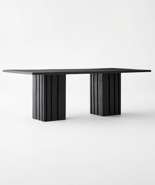 THE ONE × Black Concrete Dining Table
