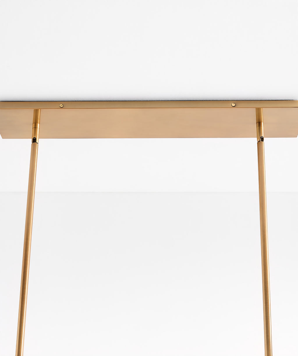 THE ONE × Solstice — Alabaster Chandelier (53.4")