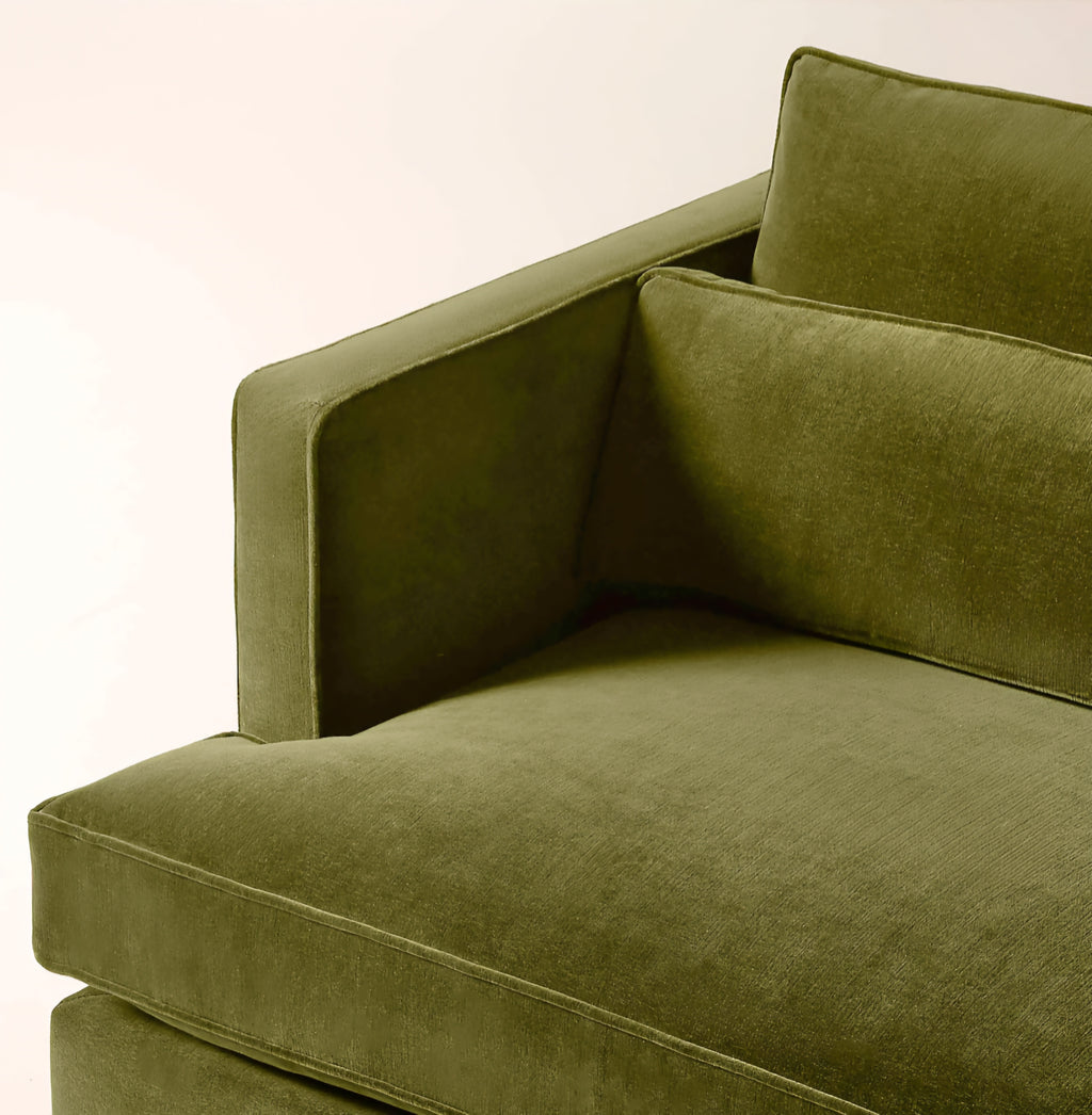 THE ONE × Eastman — White Performance Fabric Sofa