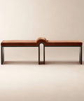 THE ONE × Arc — Faux Mohair/Velvet Bench