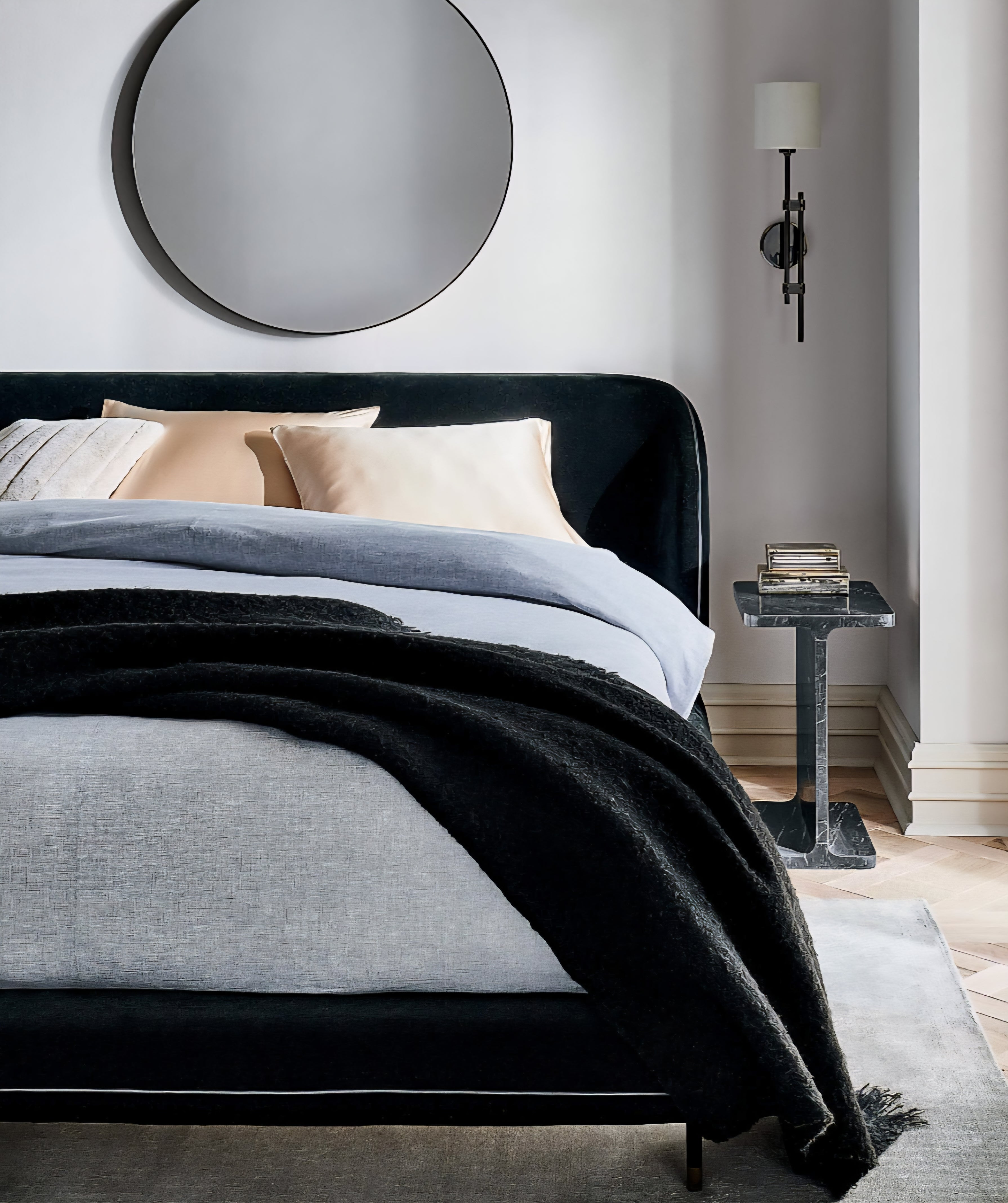 THE ONE × Ciccio — Red Marble Side Table