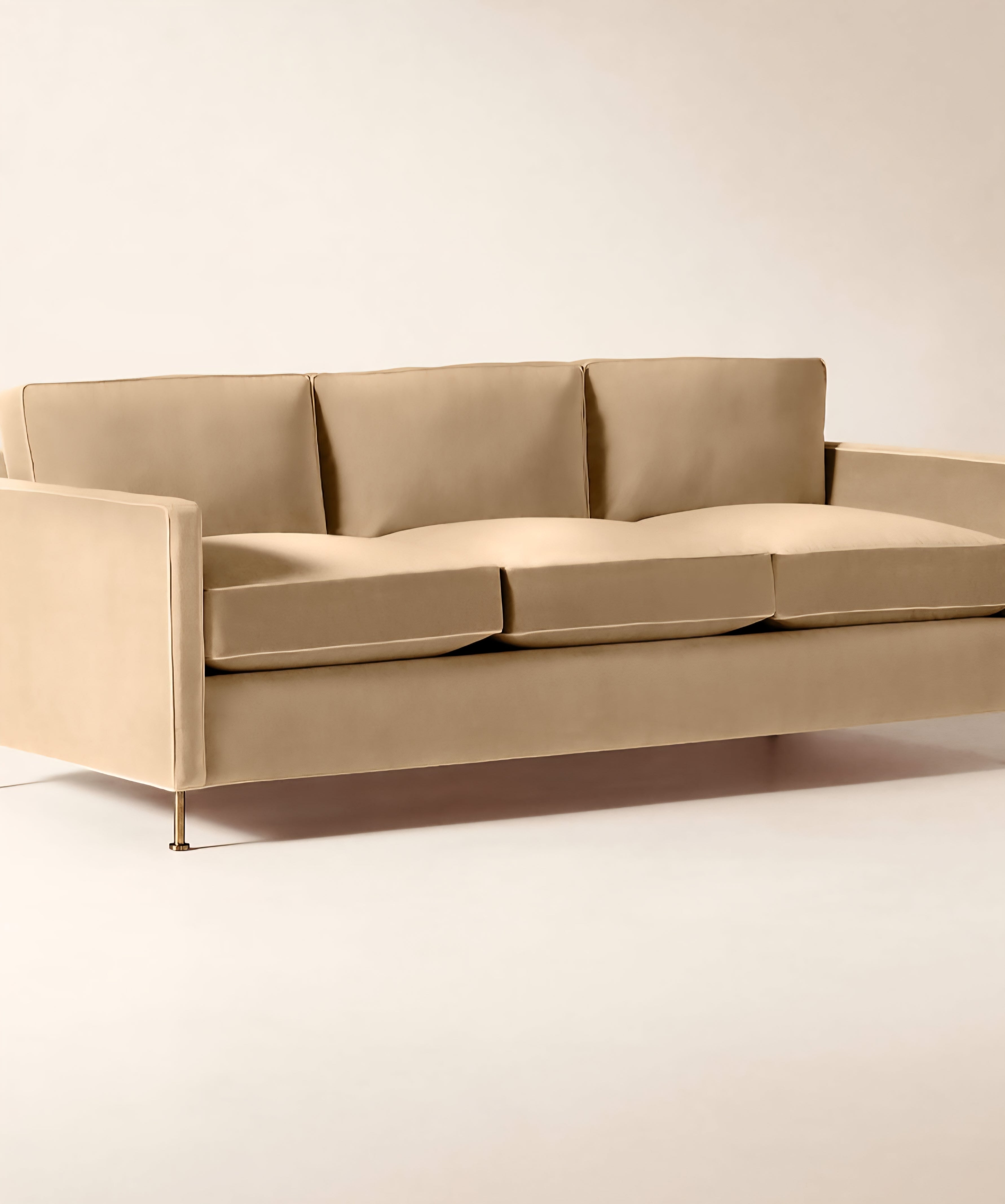 THE ONE × Brett — Jade Green Velvet Sofa