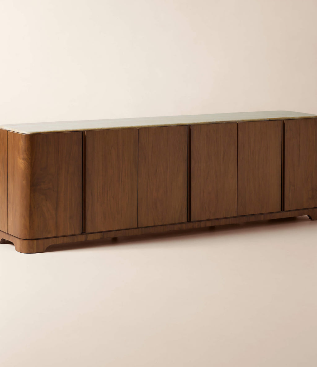 THE ONE × Rio — Onyx and Walnut Media Console