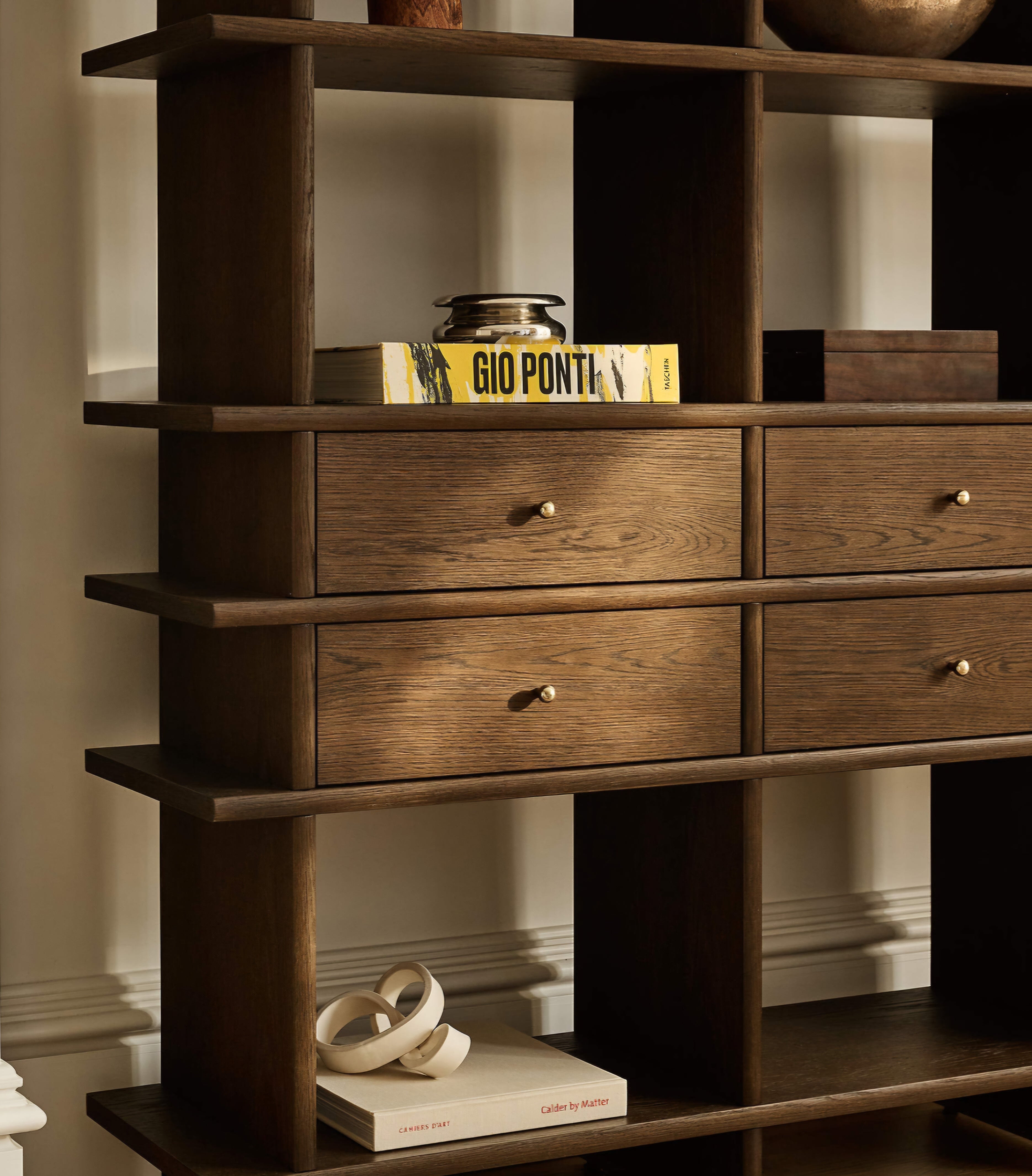 THE ONE × Madison — Dark Oak Bookcase
