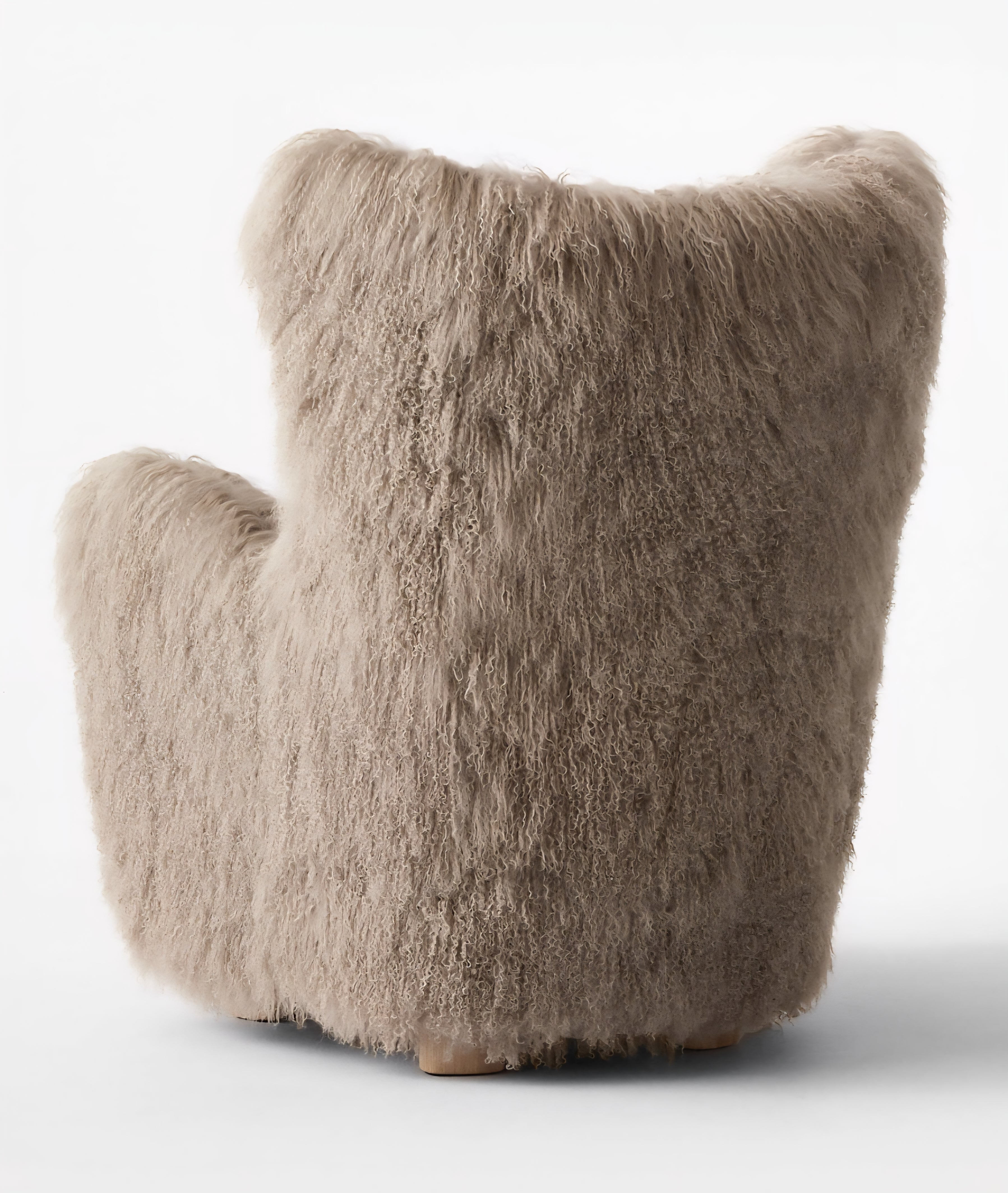 THE ONE × Mongolian Sheepskin Accent Chair