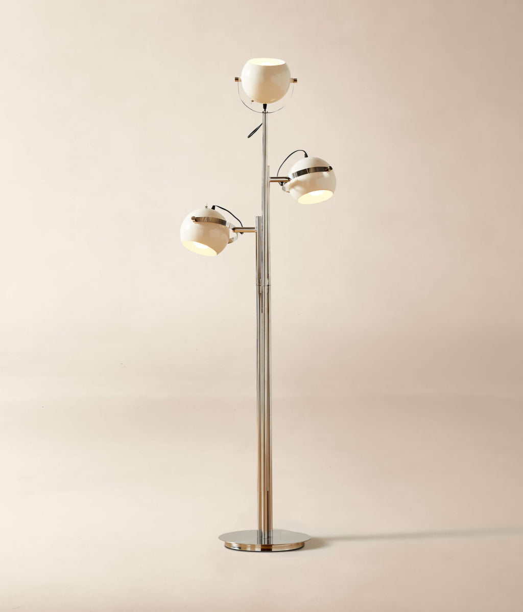 THE ONE × Daltrey — White Metal Floor Lamp