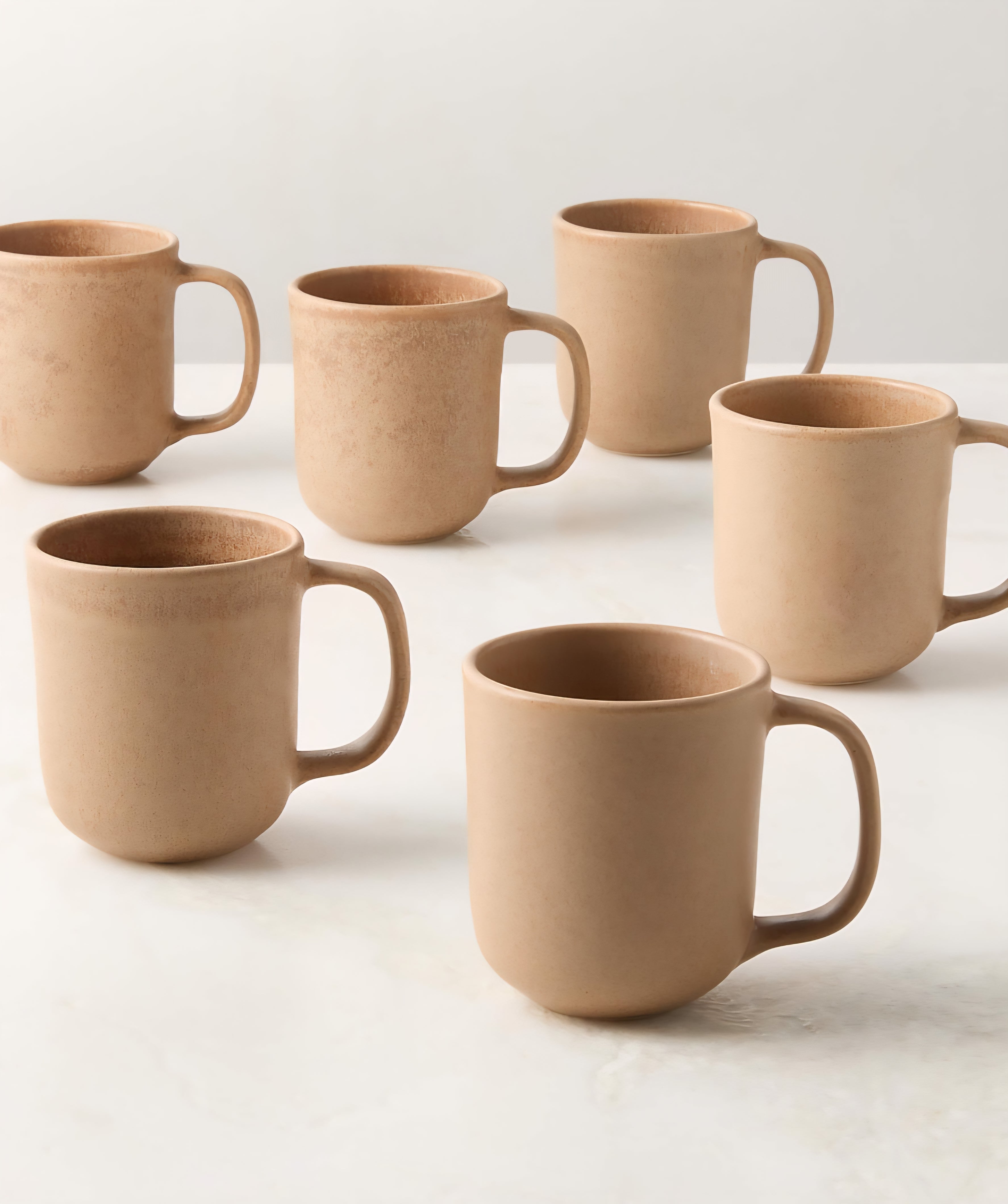 THE ONE × Drift — Reactive Glaze Mugs (Set of 6)