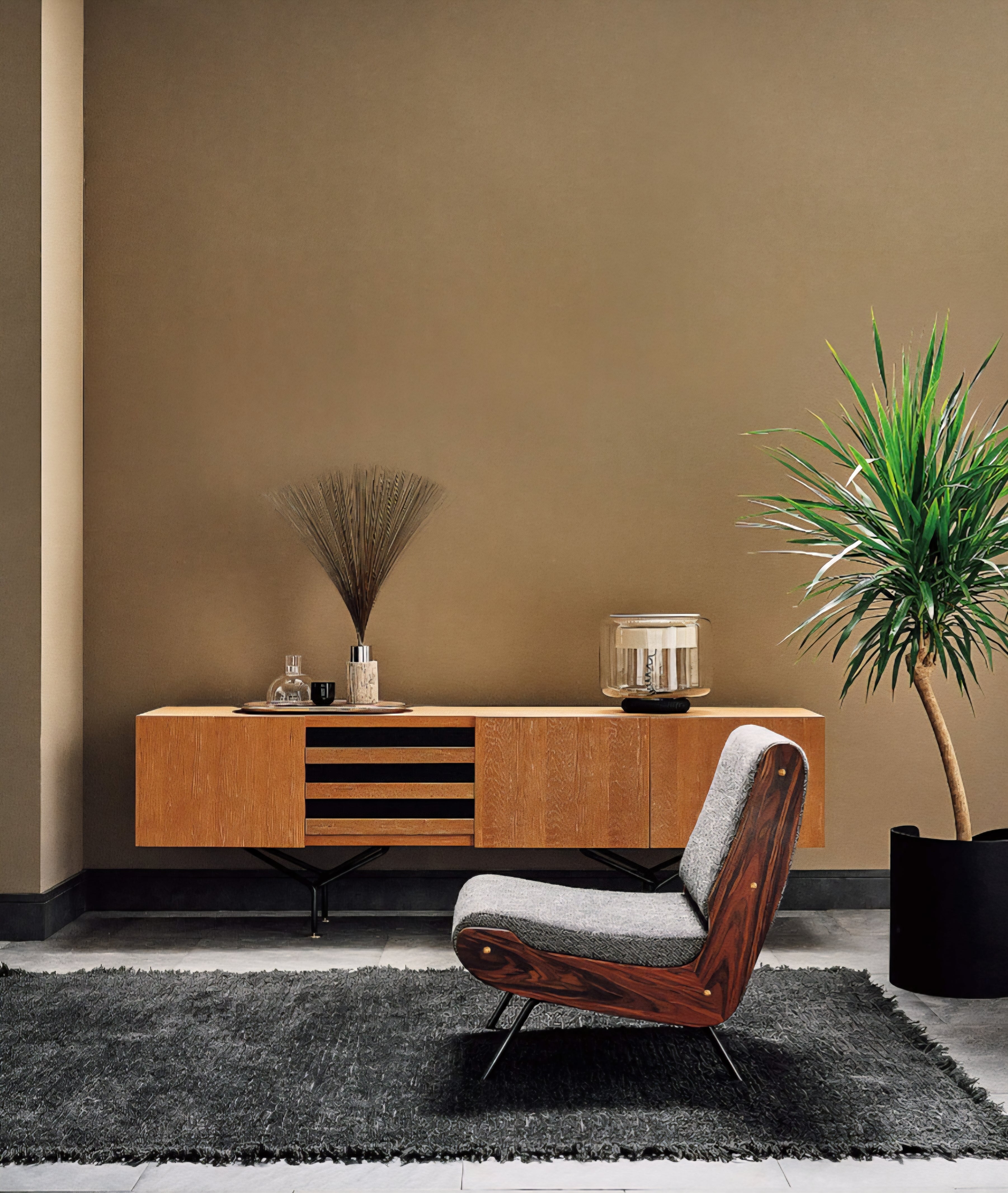 THE ONE × Paraggi — Walnut Wood Credenza