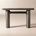 THE ONE × Hollis — Charcoal Grey Cast Aluminum Console Table