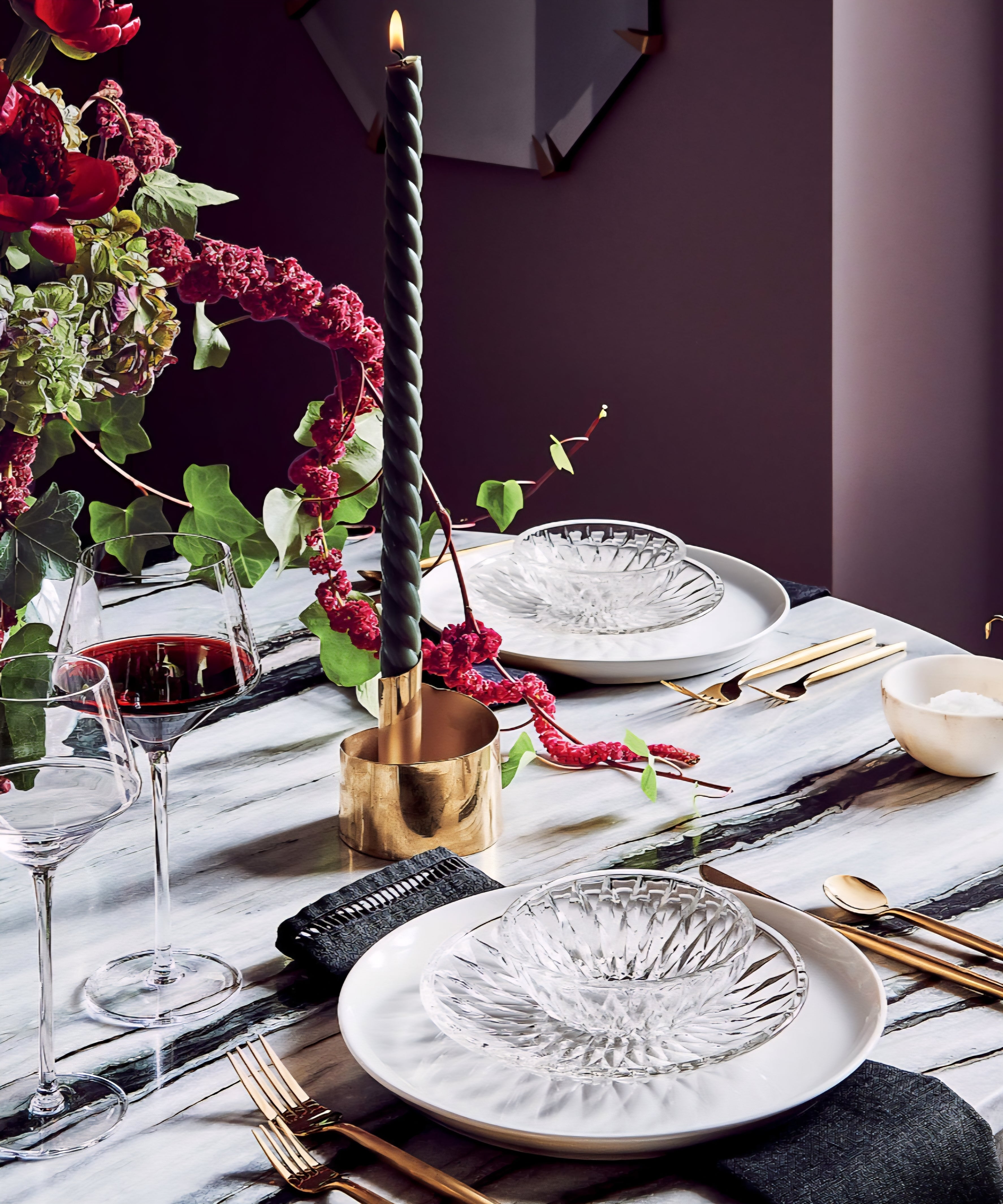 THE ONE × Daphne — Glass Serving Bowl