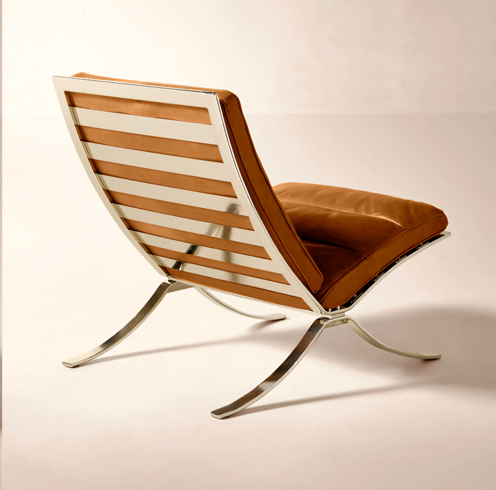 THE ONE × Nordhavn — Saddle Brown Leather Chair