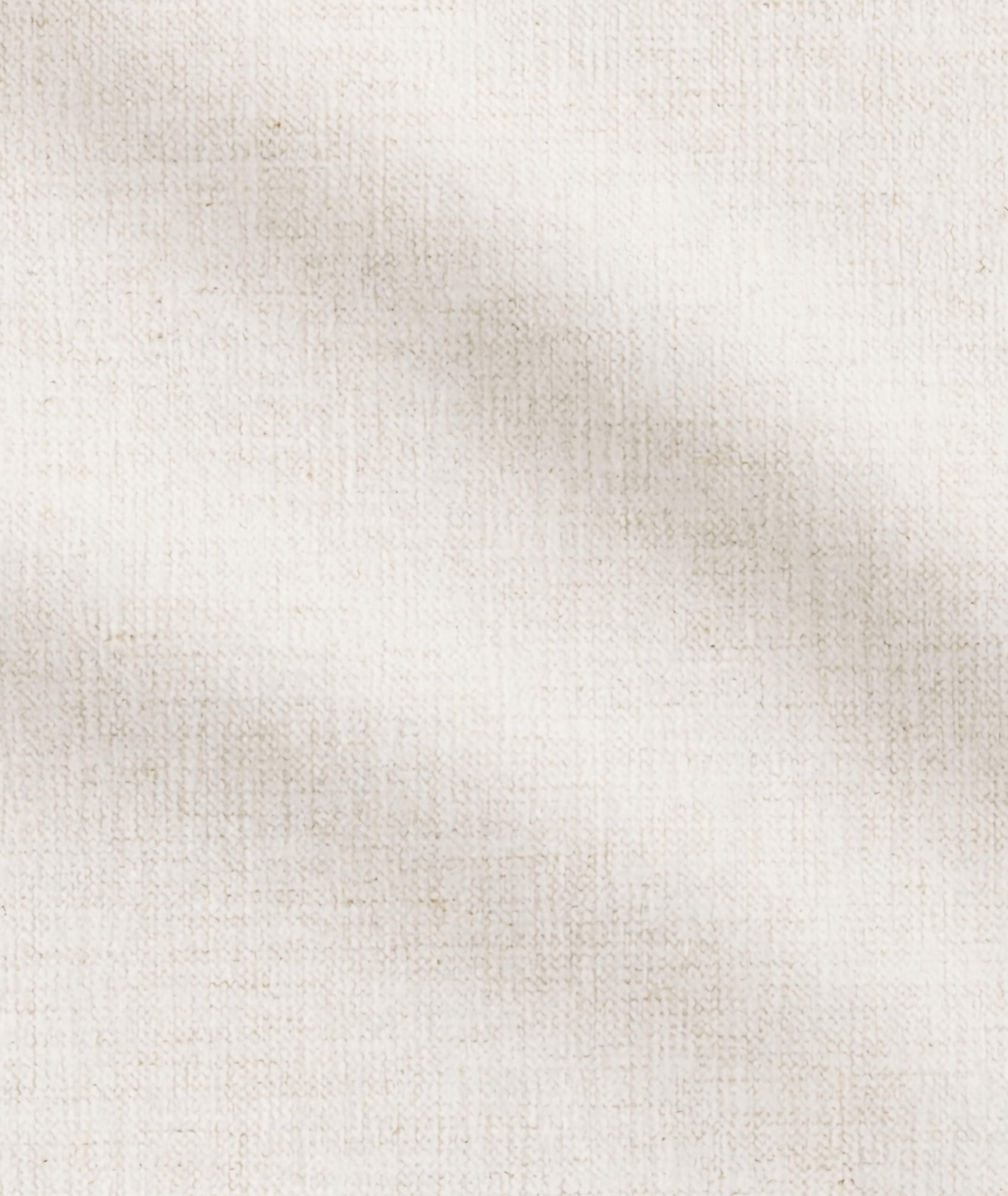 THE ONE × Faible — 6-Piece U-Shaped White Performance Linen Standard Depth Sectional Sofa with Right Arm