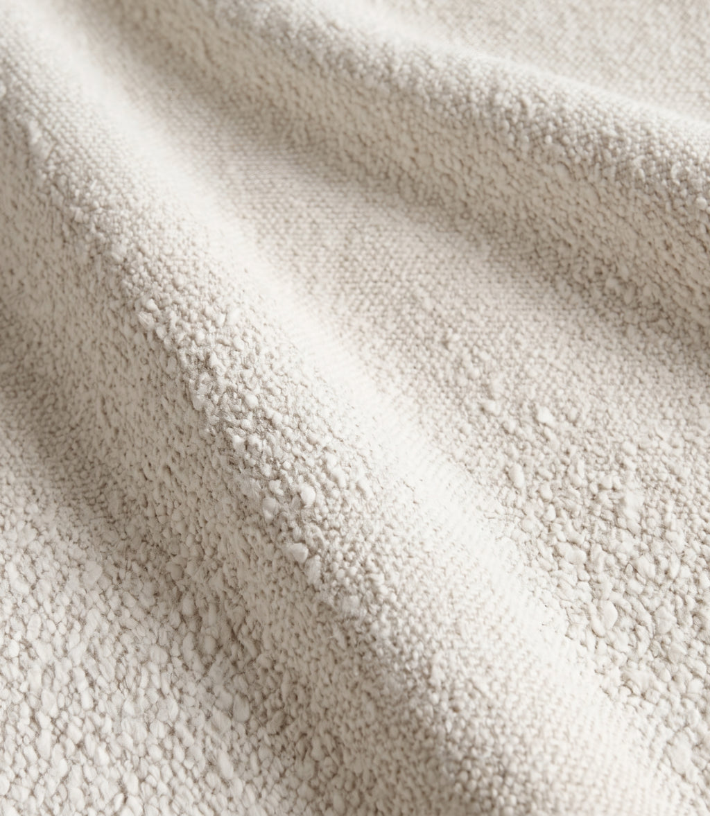 THE ONE × Aldine — Ivory Boucle Textured Sofa