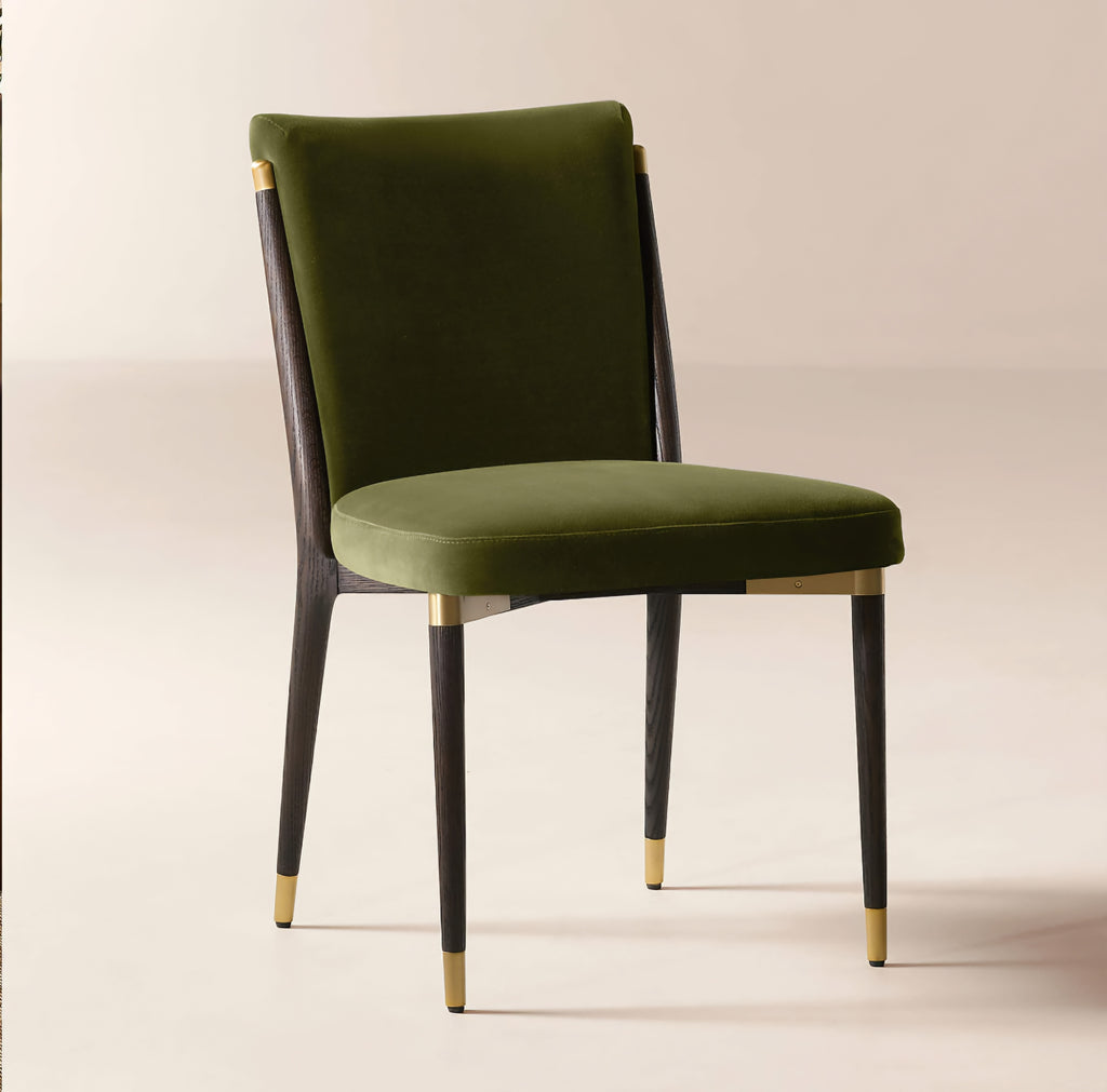 THE ONE × Norrie — Snow White Performance Fabric Armless Dining Chair