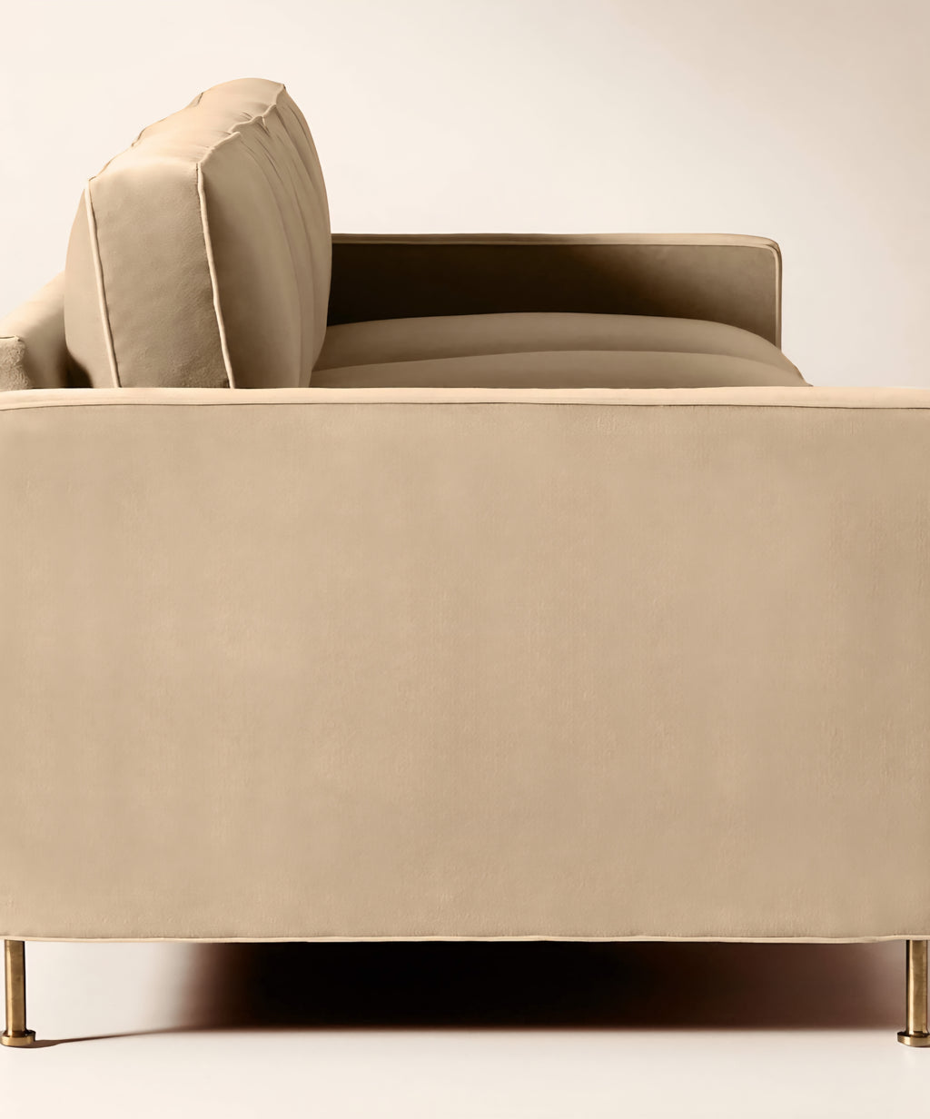 THE ONE × Brett — Jade Green Velvet Sofa