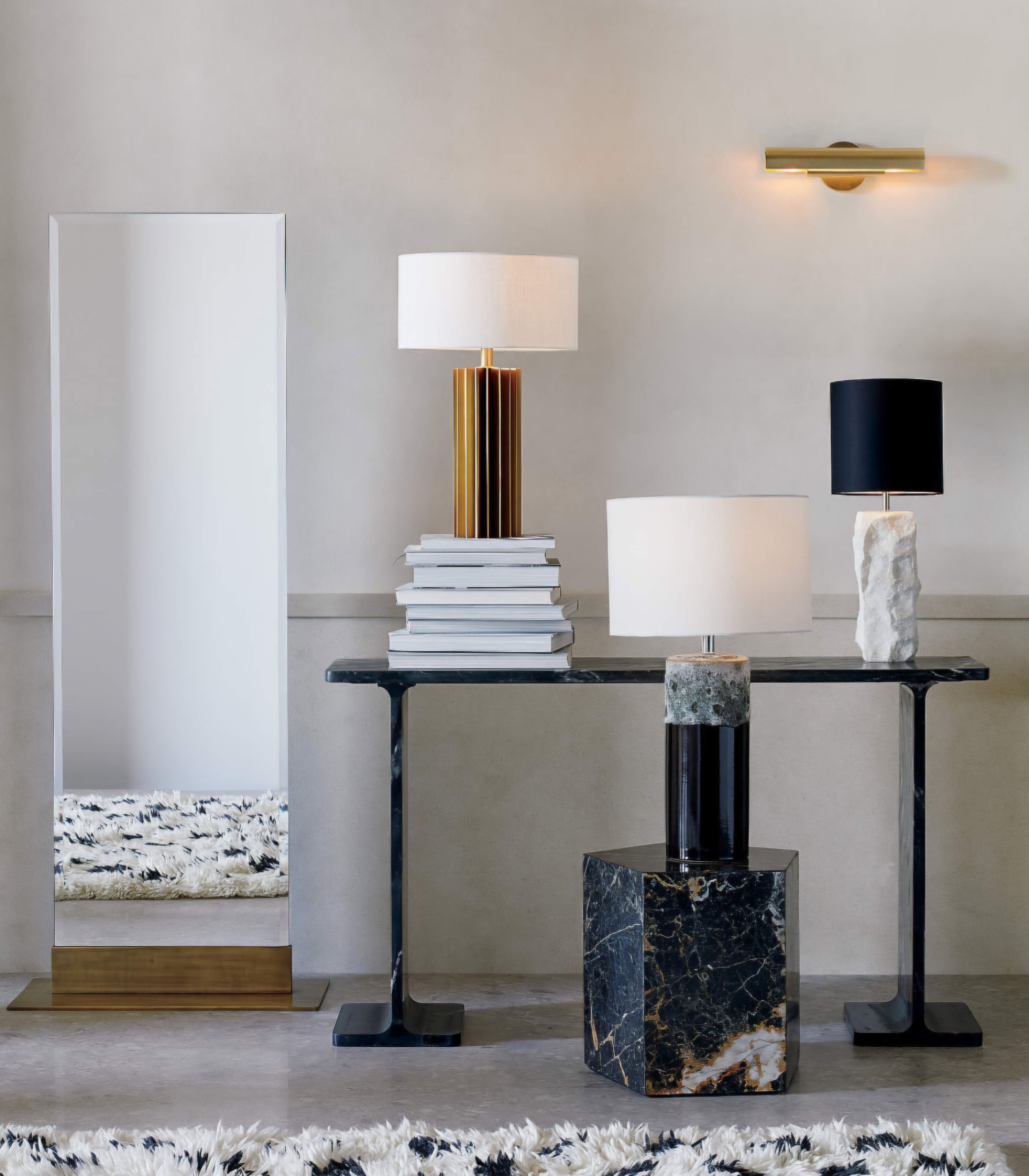 THE ONE × Raw — Marble Table Lamp