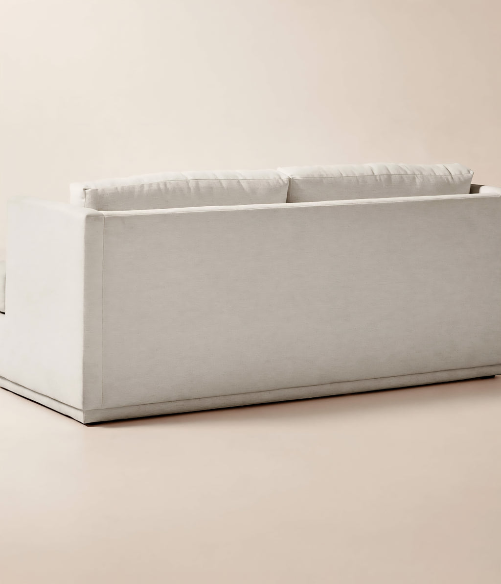 THE ONE × Seneca — Off-White Performance Fabric Sleeper Sofa