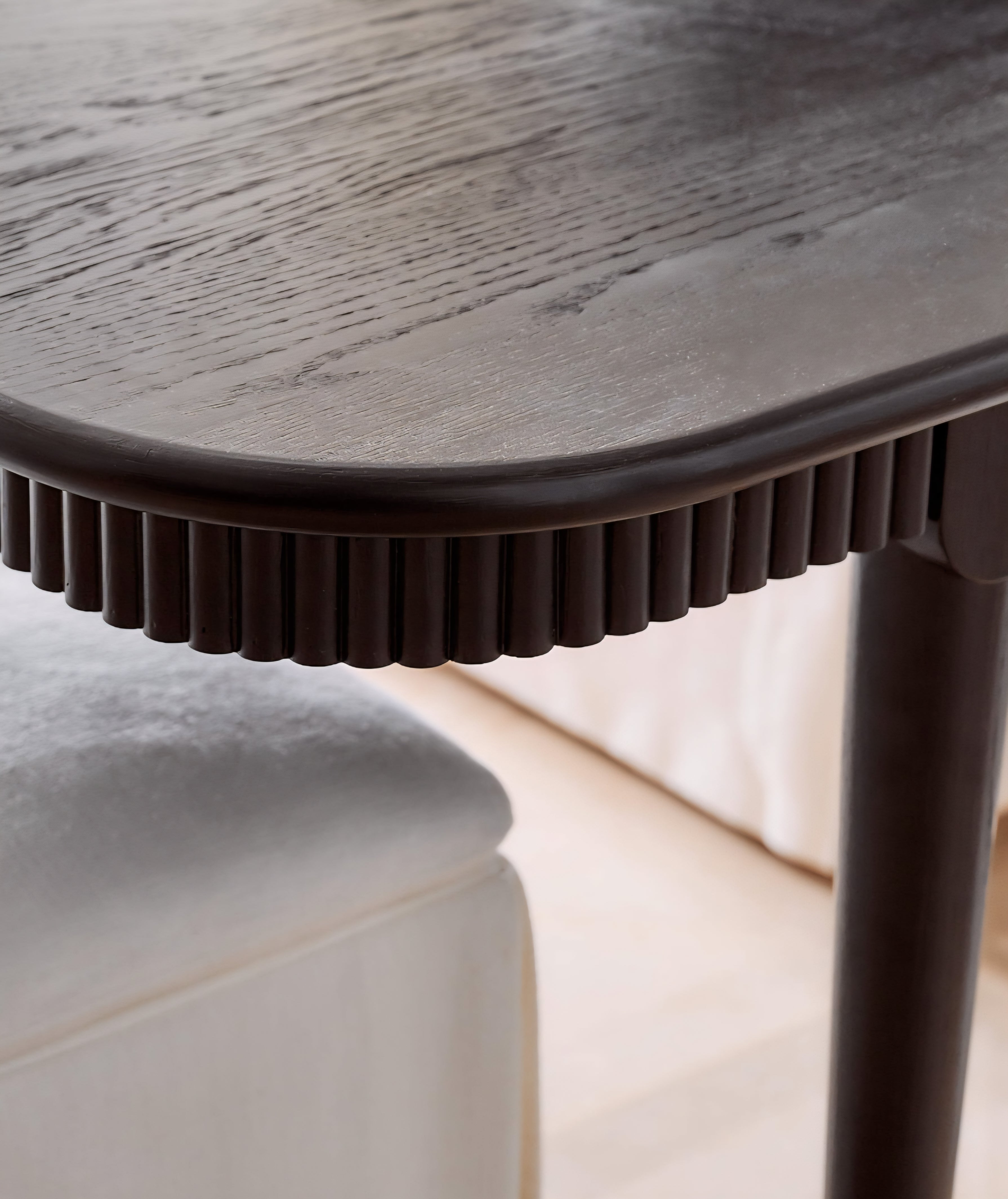 THE ONE × Providence — Cerused Oak Dining Table