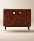 THE ONE × Carbon — Burl Wood Entryway Cabinet