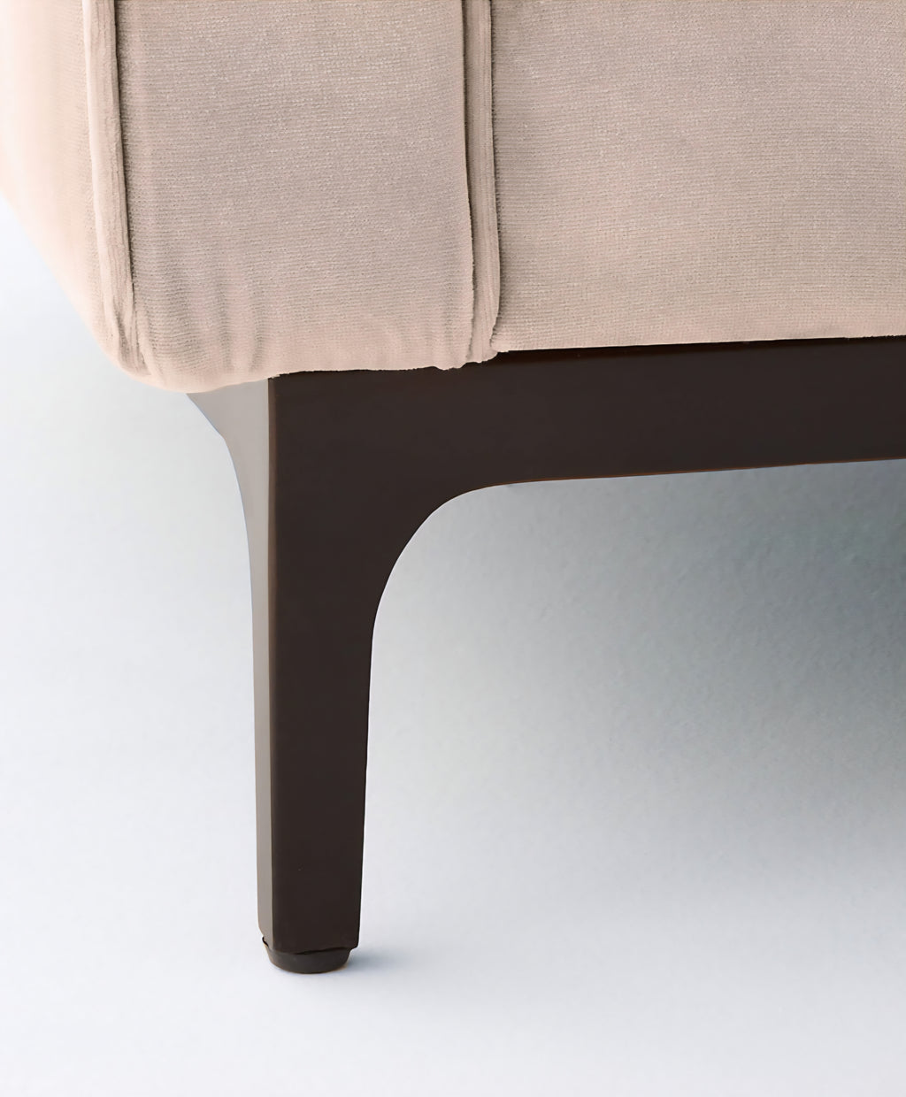 THE ONE × Ambroise — Light Taupe Velvet Sofa