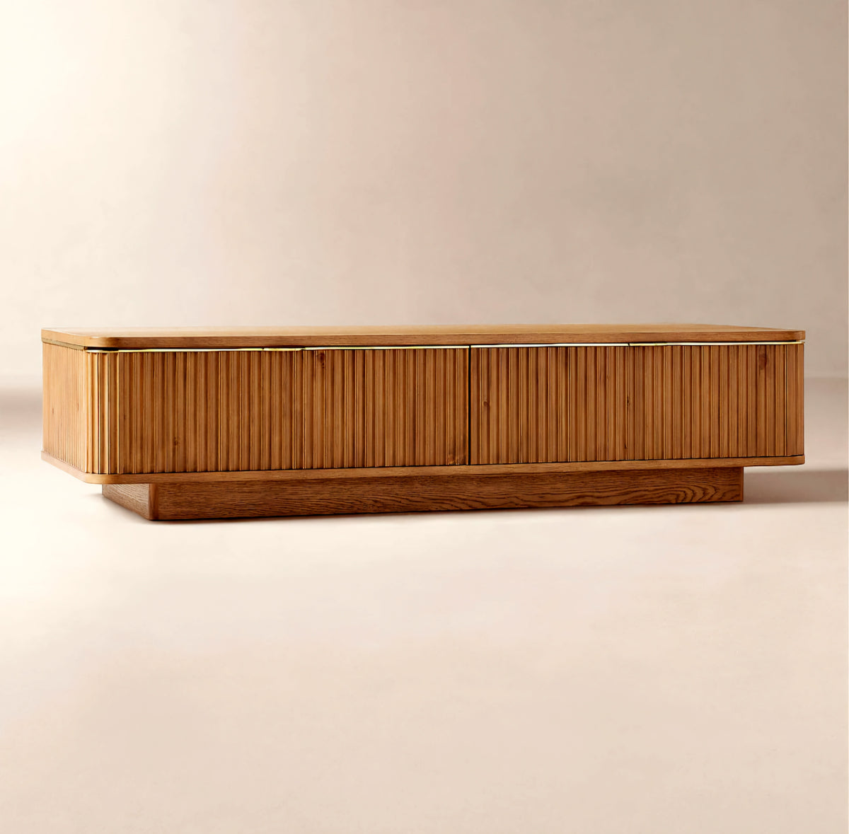 THE ONE × Davison — Fluted Oak Coffee Tables