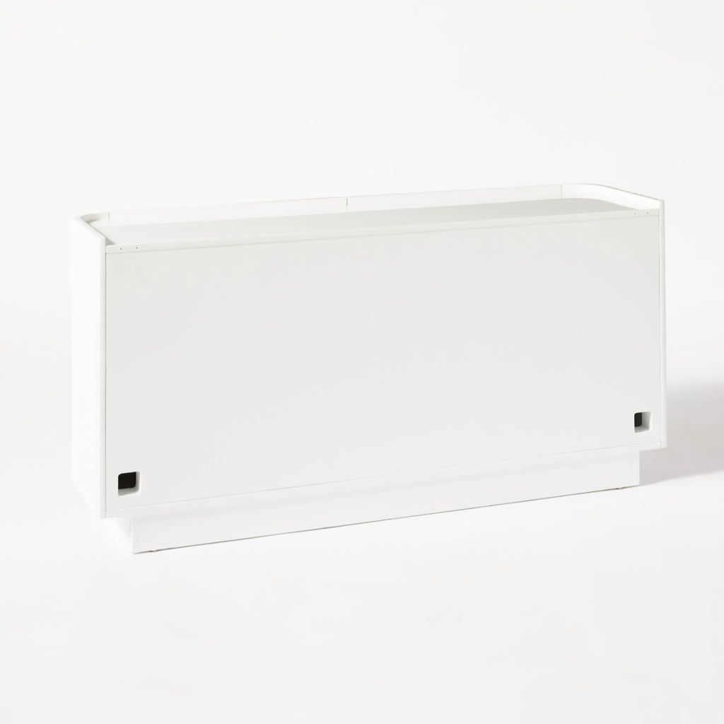 THE ONE × Truffle — White High‑Gloss Lacquered Credenza