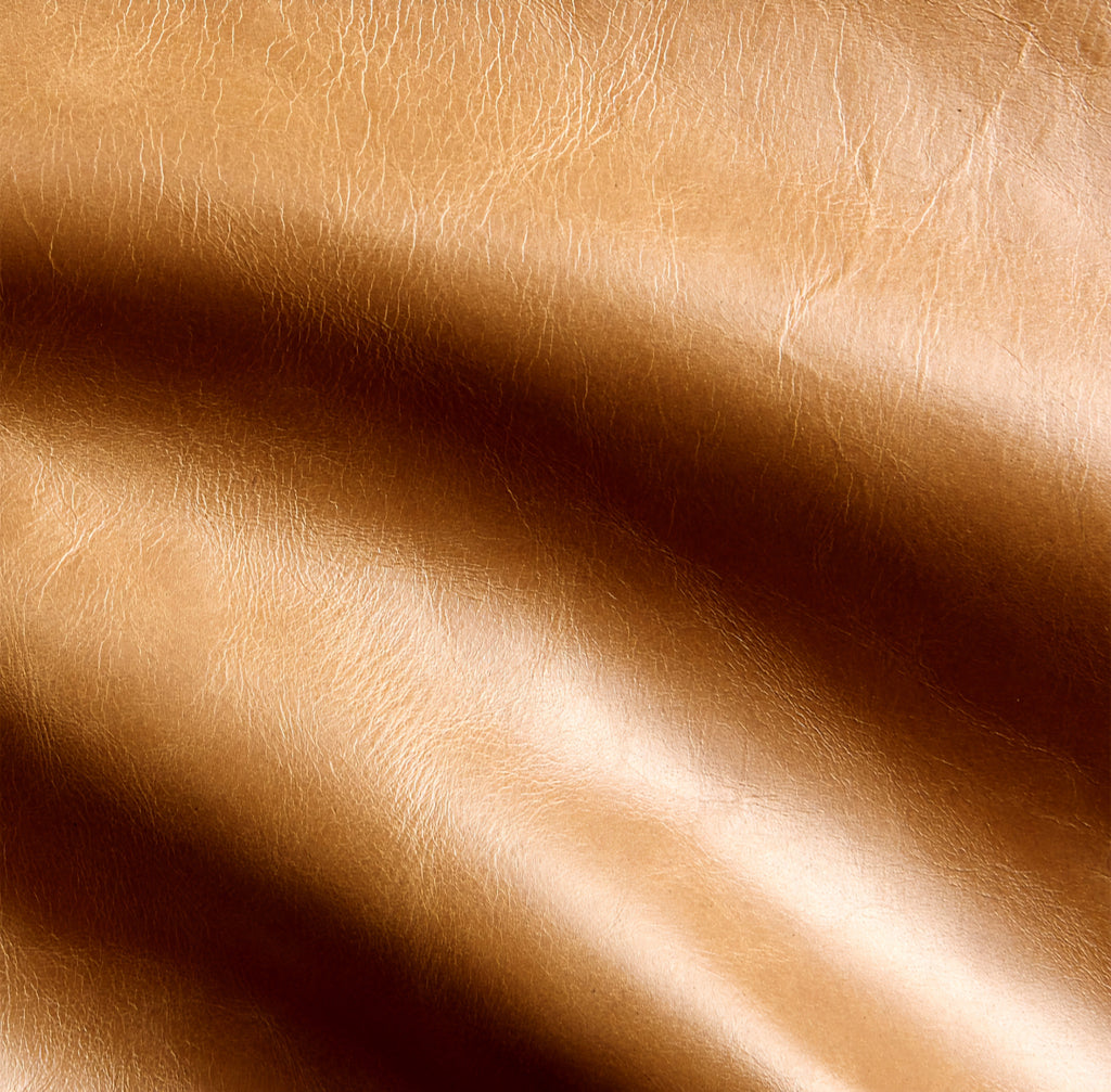 THE ONE × Cavett — Wood and Leather Accent Chair