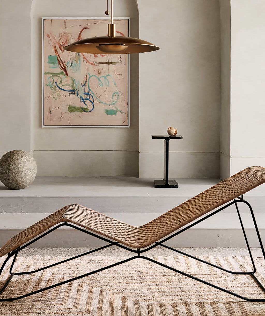 THE ONE × Ciccio — Red Marble Side Table