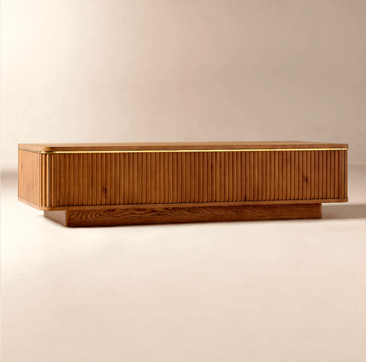 THE ONE × Davison — Fluted Oak Coffee Tables