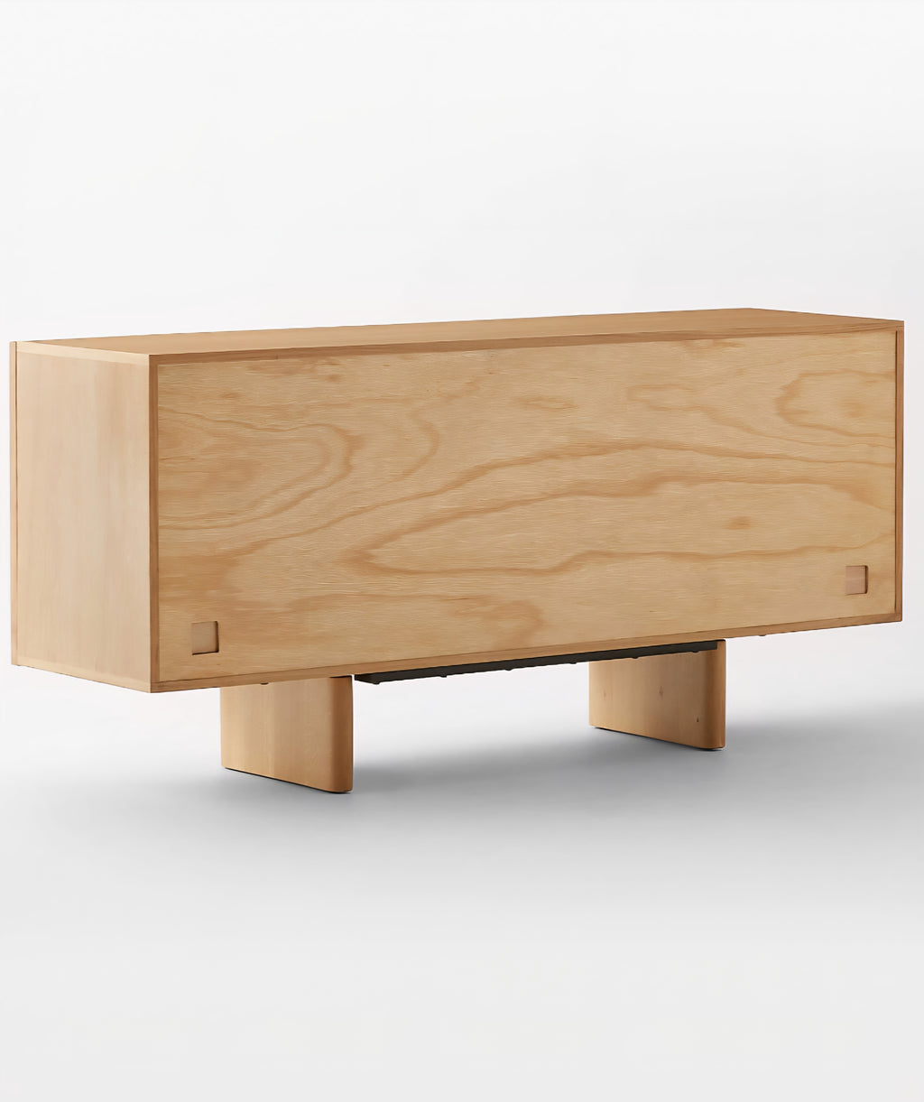 THE ONE × Lina — Stone and White Oak Credenza