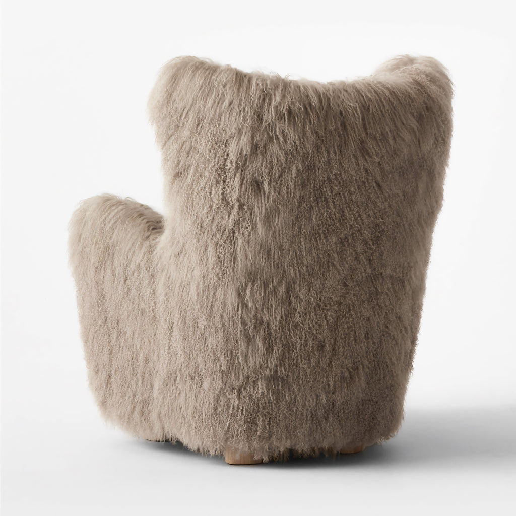 THE ONE × Mongolian Sheepskin Accent Chair