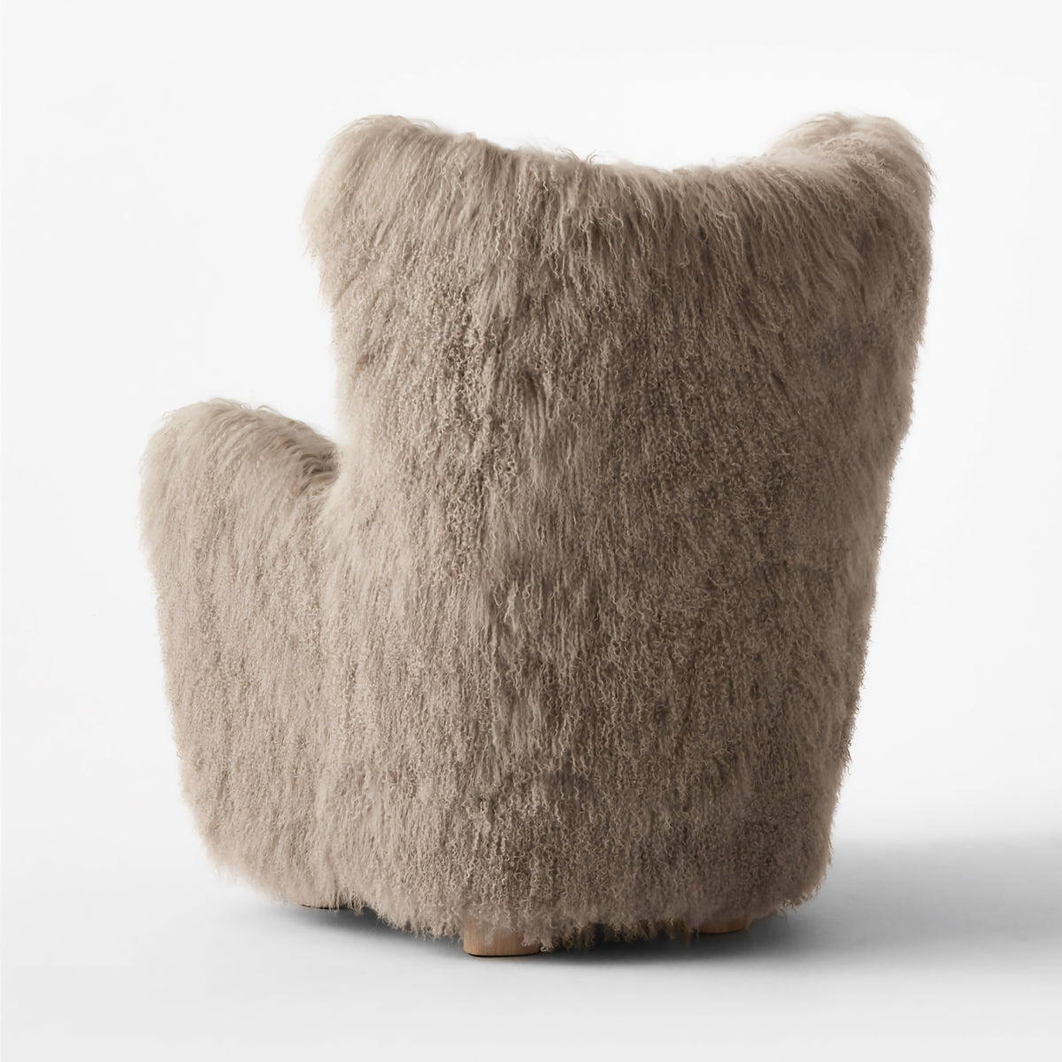 THE ONE × Mongolian Sheepskin Accent Chair